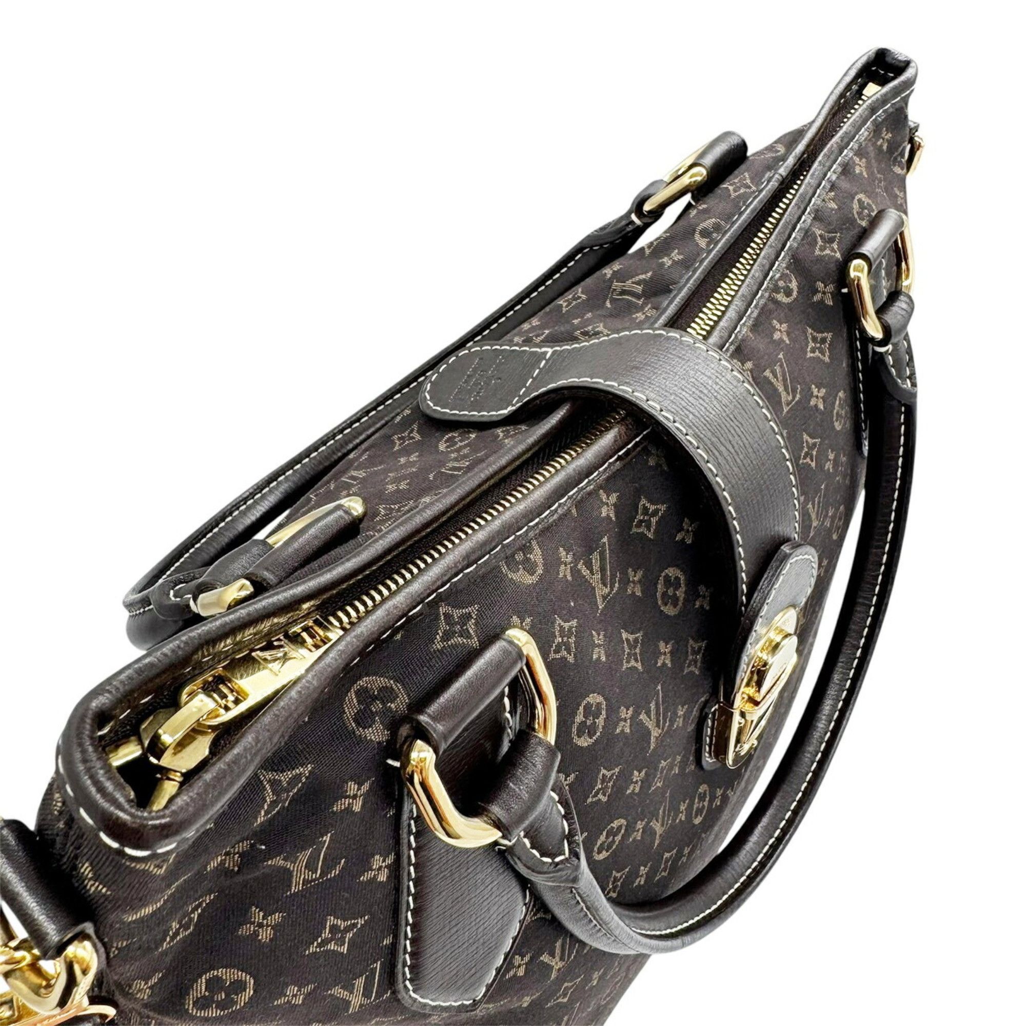 Louis Vuitton Elegy Monogram Idylle M56696 Shoulder Bag/Handbag Brown Women's