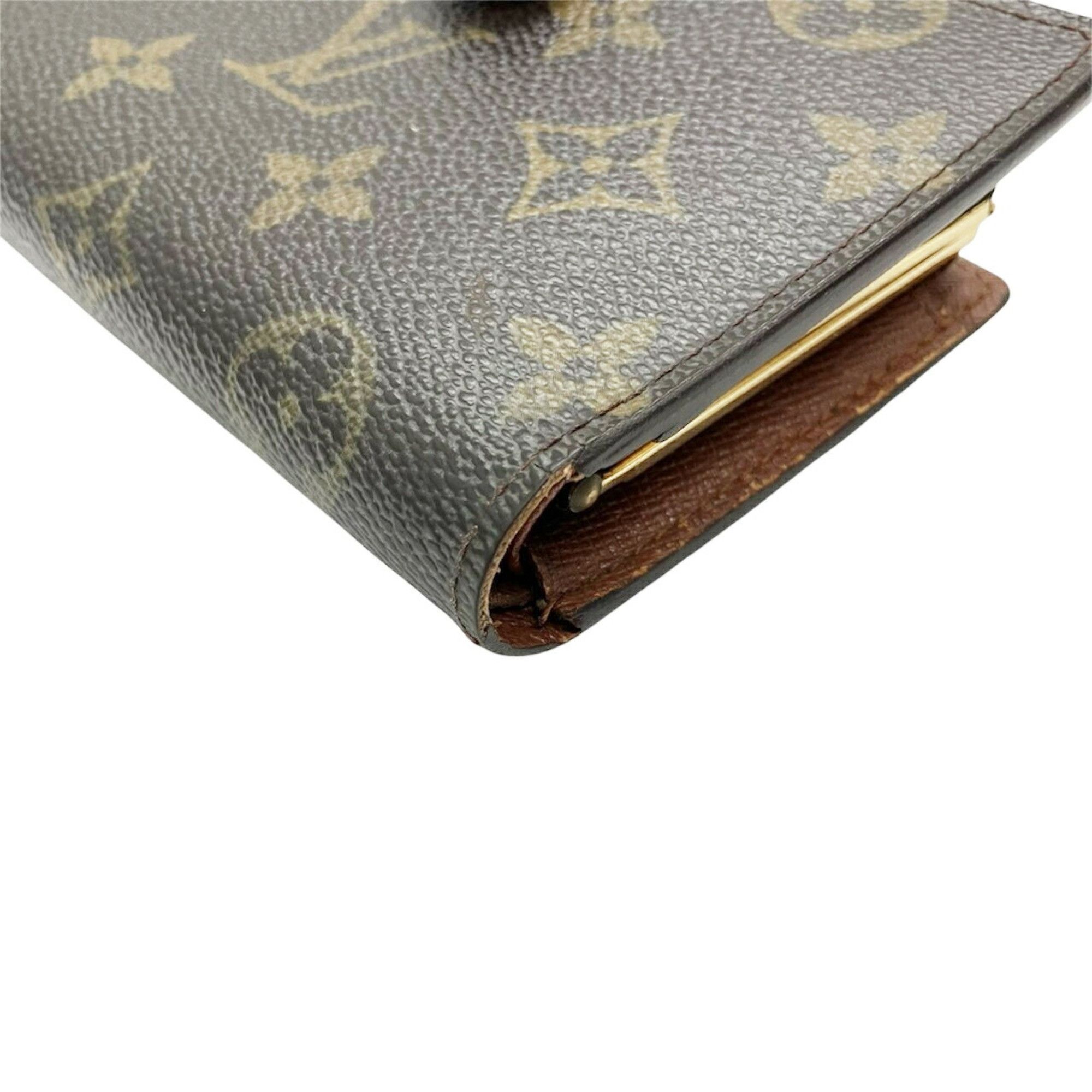 Louis Vuitton Louis Vuitton Bi-fold Wallet Portefeuille Viennois Monogram M61674 Women's Size ONE SIZE - 6 Thumbnail