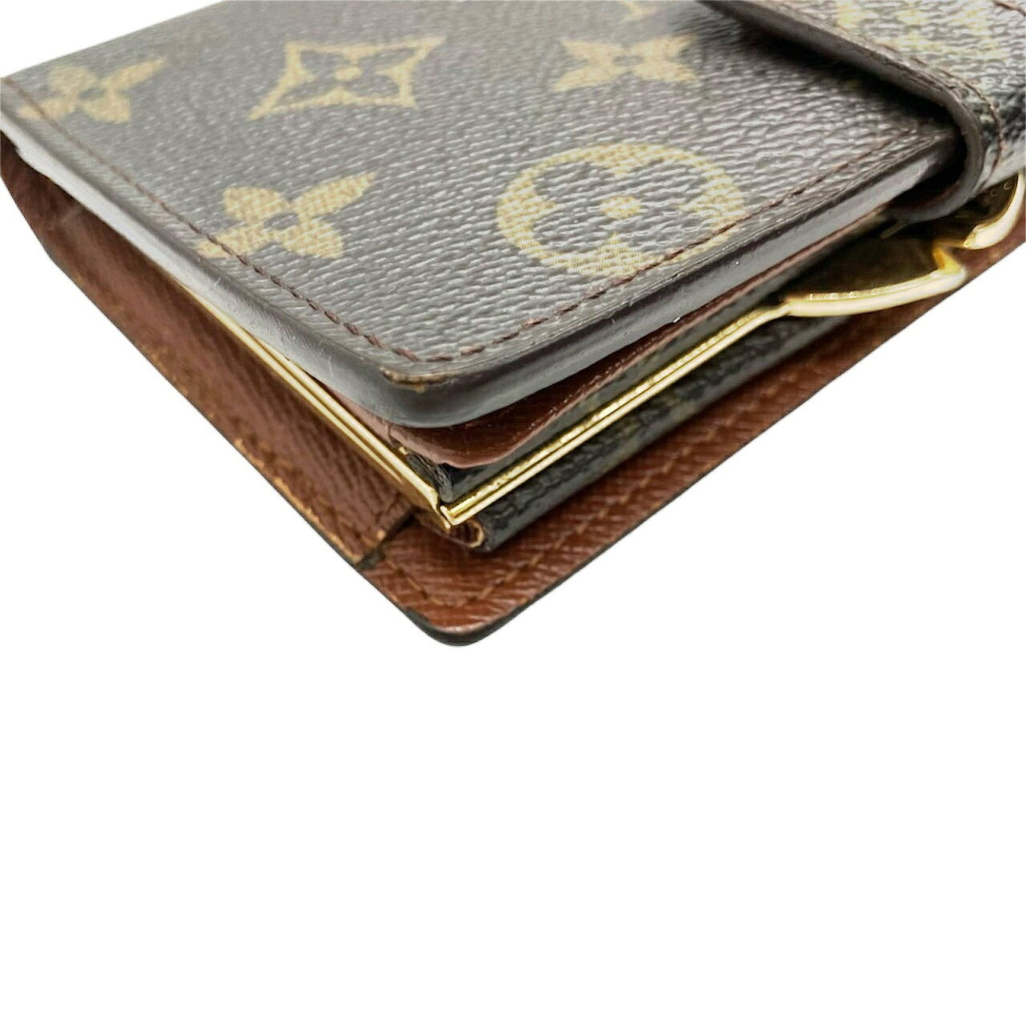 Louis Vuitton Louis Vuitton Bi-fold Wallet Portefeuille Viennois Monogram M61674 Women's Size ONE SIZE - 7 Thumbnail