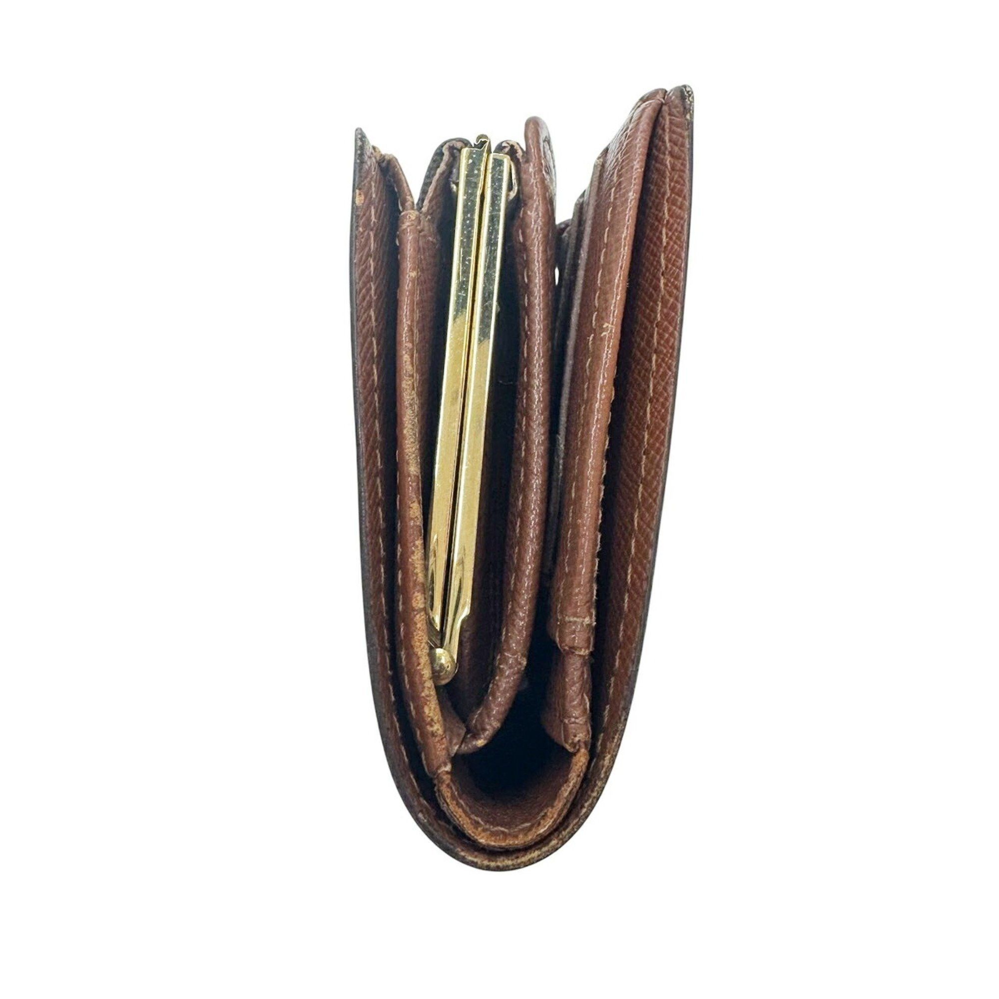 Louis Vuitton Louis Vuitton Bi-fold Wallet Portefeuille Viennois Monogram M61674 Women's Size ONE SIZE - 3 Thumbnail