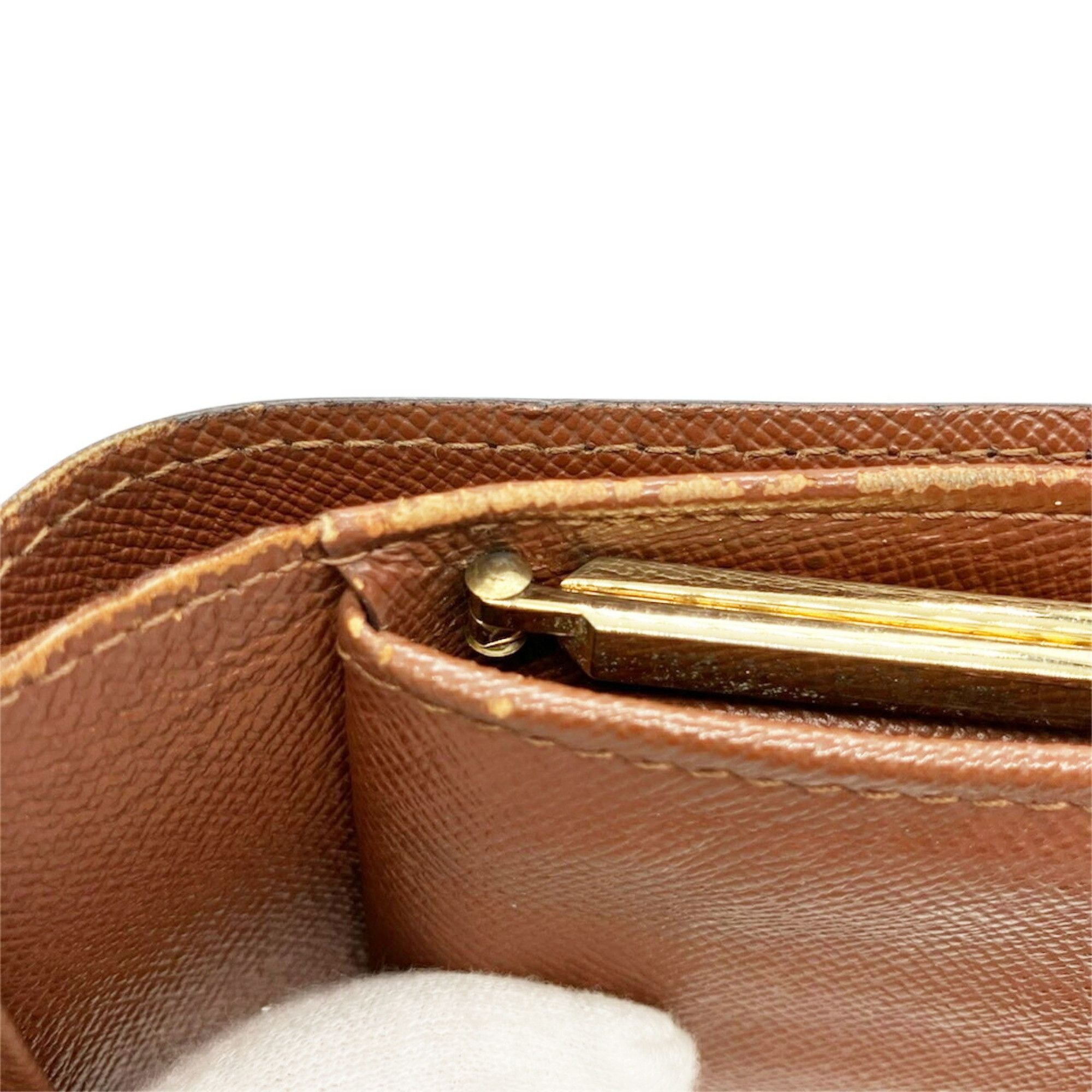 Louis Vuitton Louis Vuitton Bi-fold Wallet Portefeuille Viennois Monogram M61674 Women's Size ONE SIZE - 16 Thumbnail
