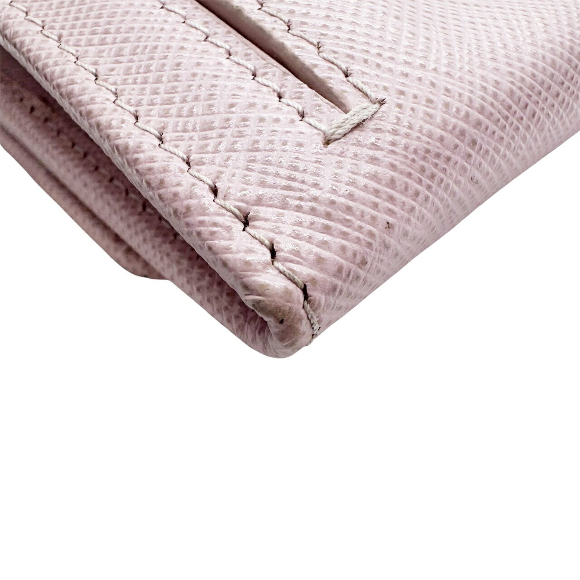 Prada PRADA Saffiano Pink Long Wallet for Women, 1MH132, SAFFIANO MULTIC ALABASTRO+PE Size ONE SIZE - 5 Thumbnail