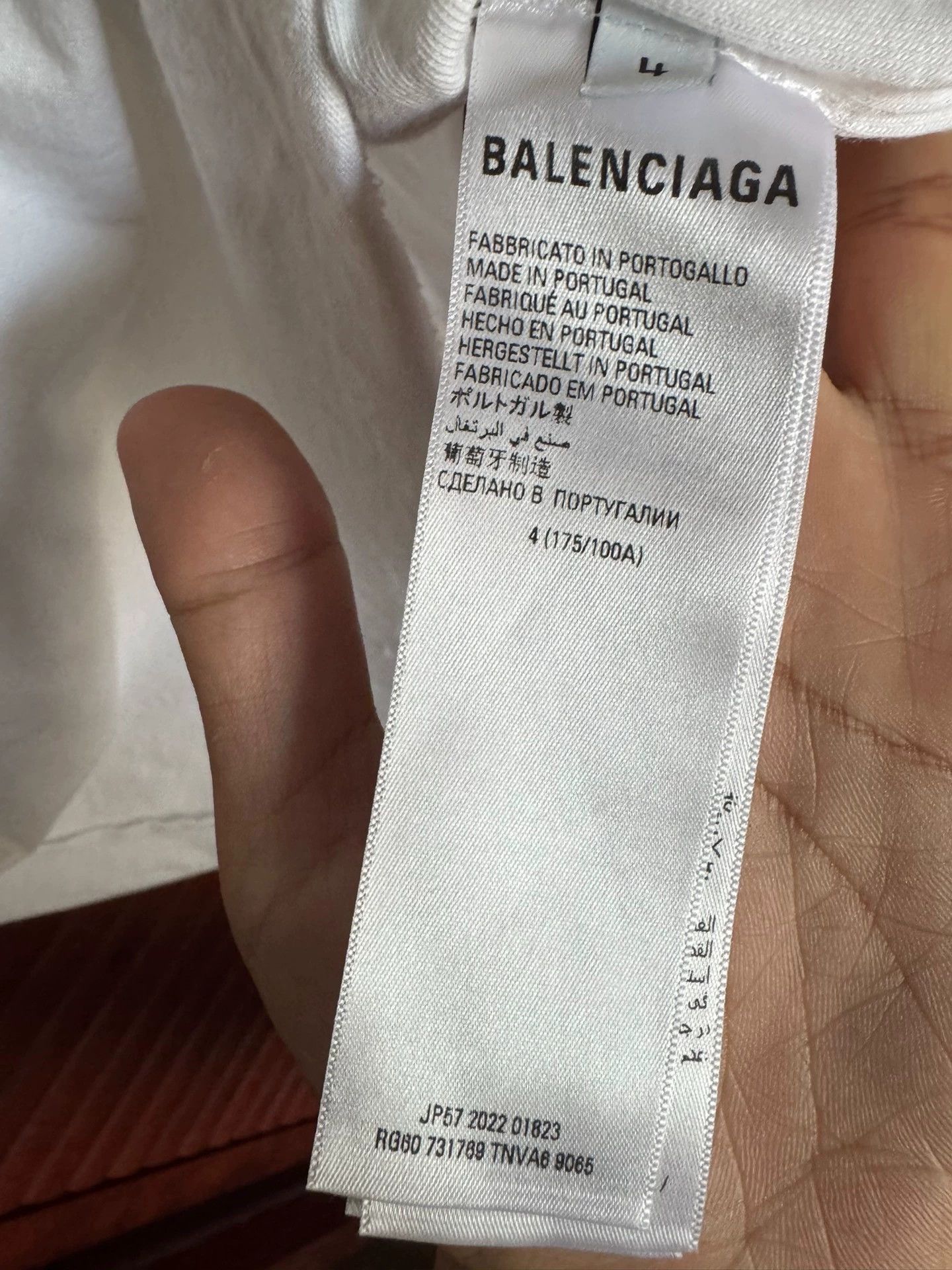 Balenciaga Balenciaga x adidas Logo Embroidered T-Shirt - dmc Size US L / EU 52-54 / 3 - 6 Thumbnail