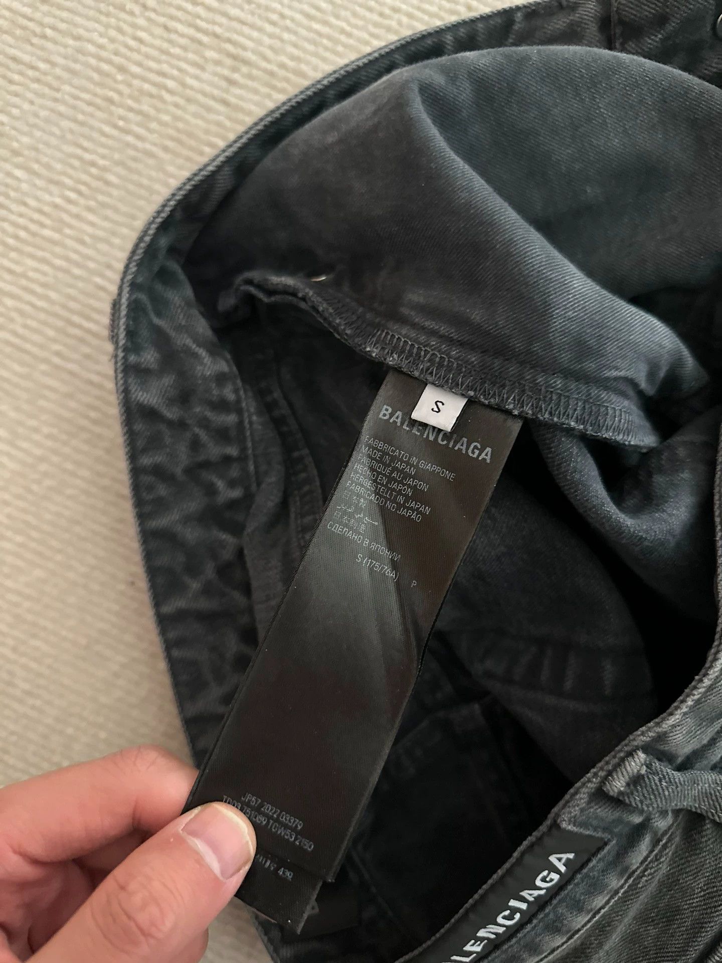 Balenciaga Balenciaga Washed Mud Dyed Bootcut Jeans - dmc Size US 26 / EU 42 - 3 Thumbnail