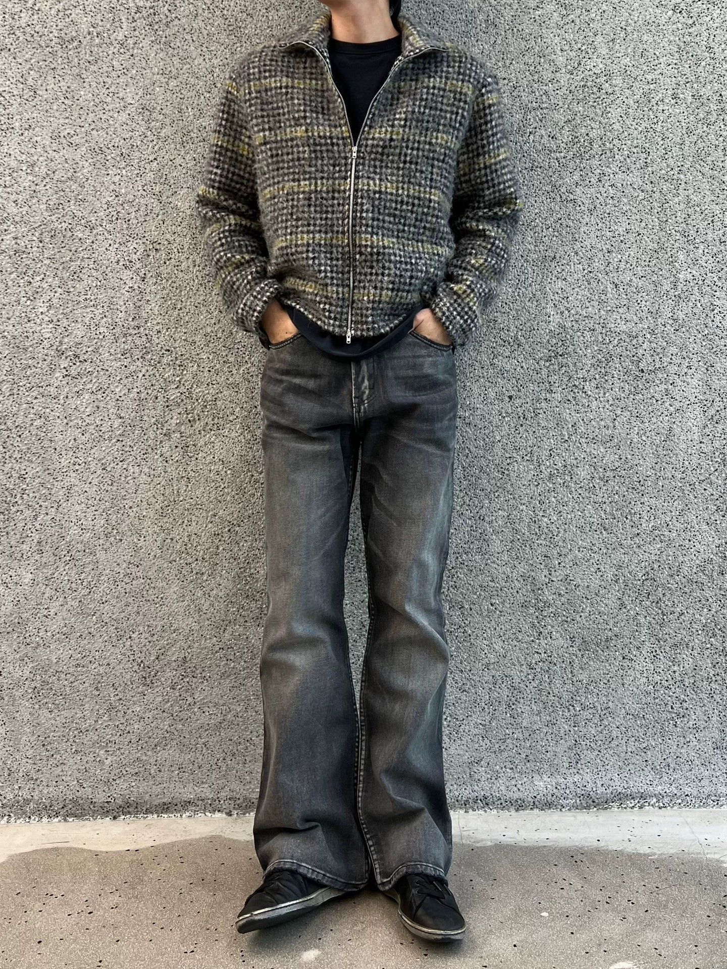 Balenciaga Balenciaga Washed Mud Dyed Bootcut Jeans - dmc Size US 26 / EU 42 - 6 Thumbnail