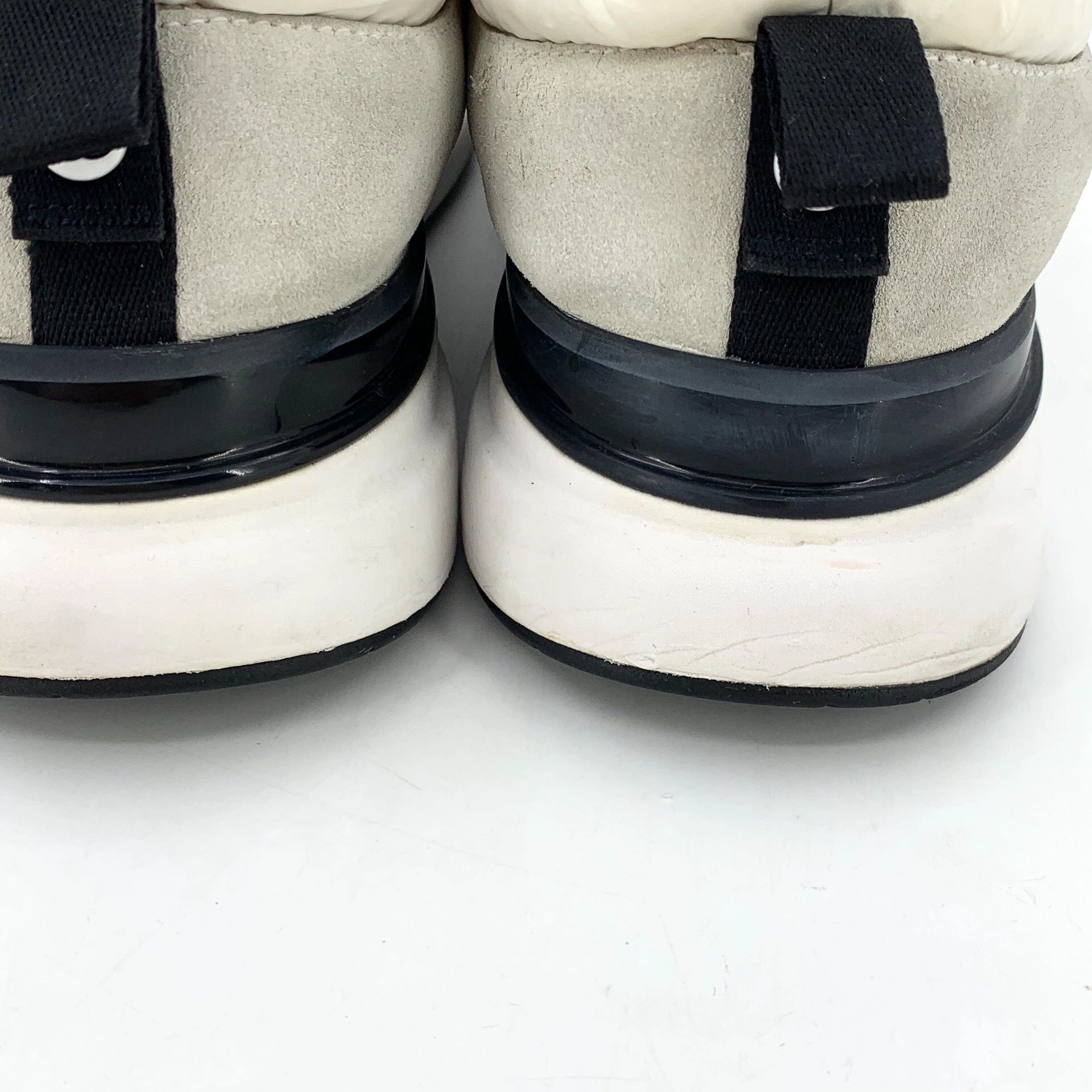 Chanel Chanel Gray White Logo Casual Sneakers - dmc Size US 6.5 / EU 39-40 - 9 Thumbnail