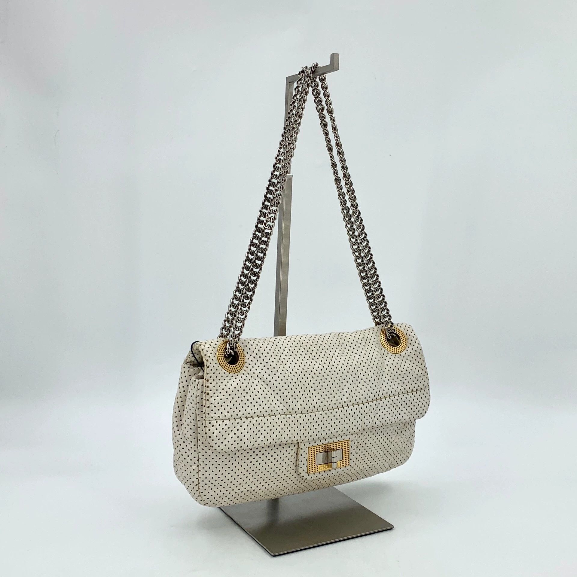 Chanel Chanel Perforated Leather Chain Bag - dmc Size ONE SIZE - 4 Thumbnail