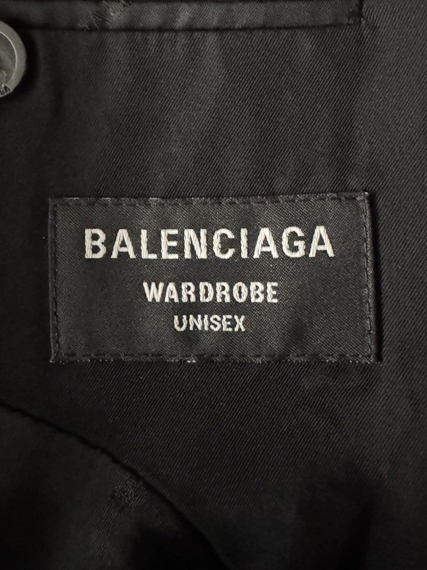 Balenciaga Balenciaga Logo Sleeve Blazer Size 44 - dmc Size US L / EU 52-54 / 3 - 7 Thumbnail