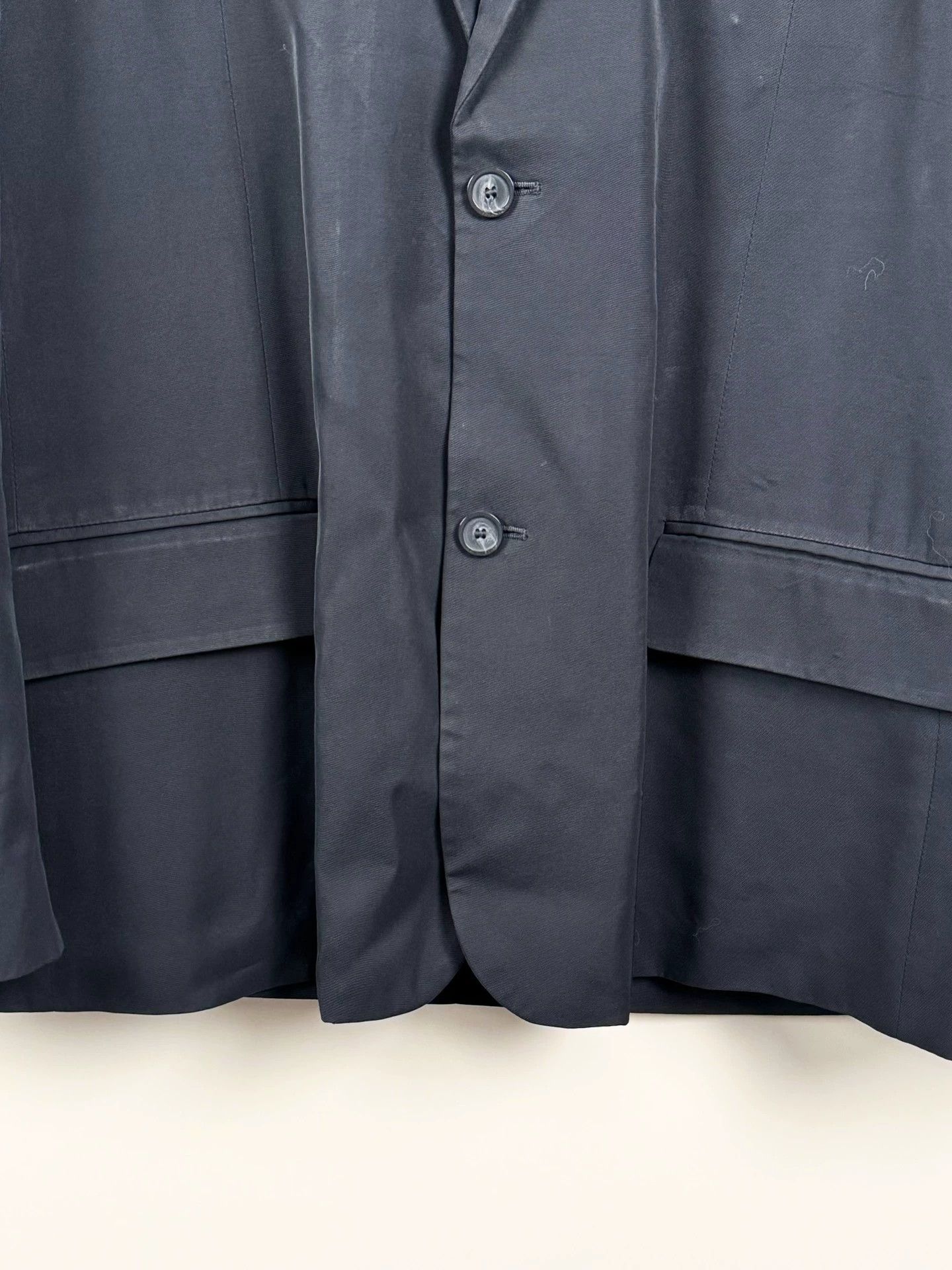 Balenciaga Balenciaga Logo Sleeve Blazer Size 44 - dmc Size US L / EU 52-54 / 3 - 4 Thumbnail