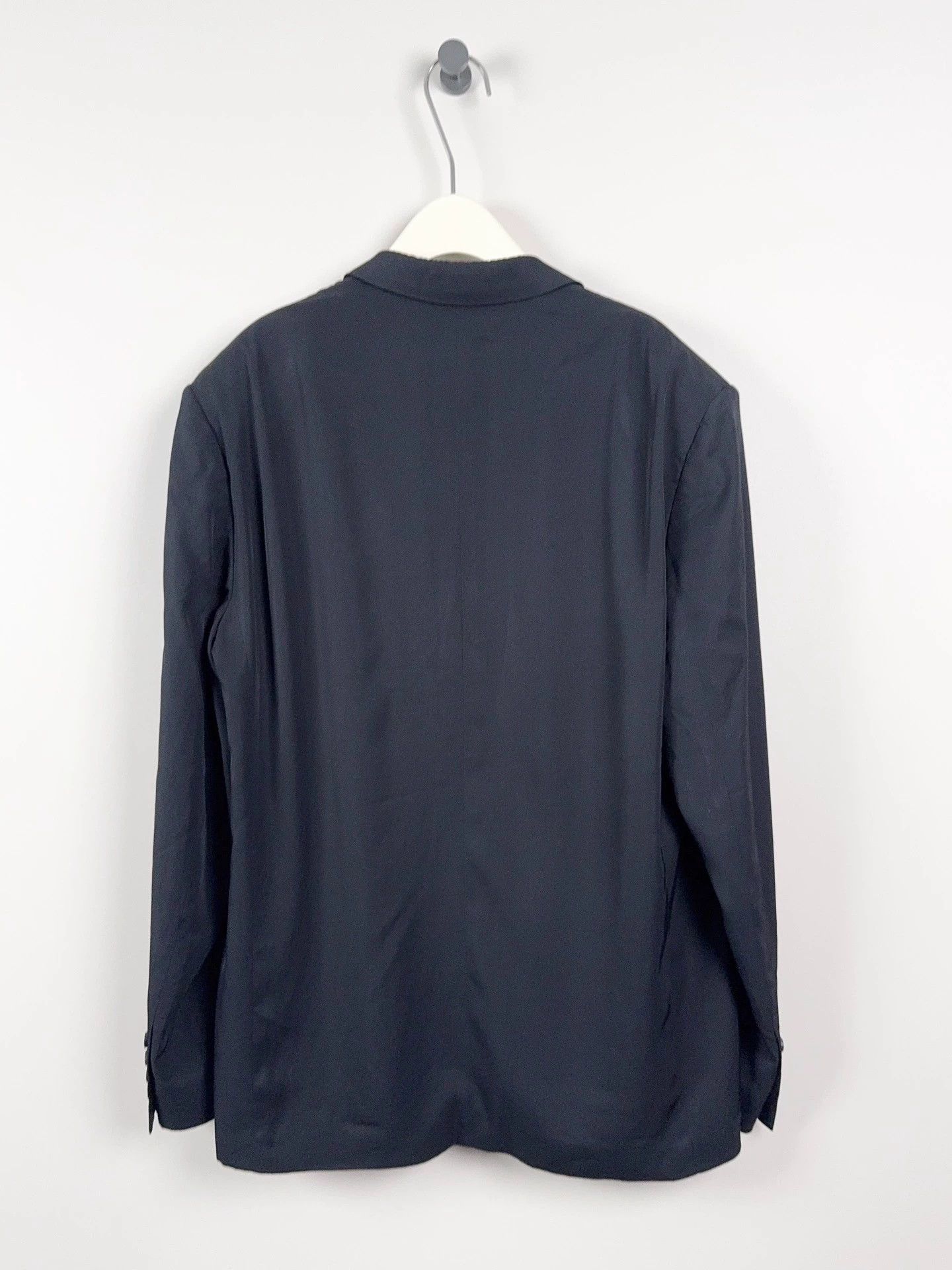 Balenciaga Balenciaga Logo Sleeve Blazer Size 44 - dmc Size US L / EU 52-54 / 3 - 2 Thumbnail