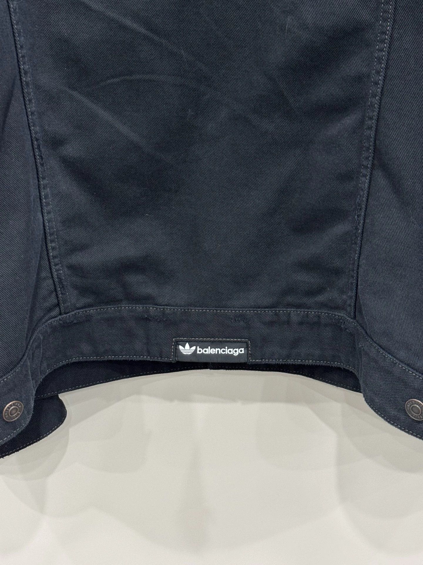 Balenciaga Balenciaga Adidas Denim Jacket - dmc Size US S / EU 44-46 / 1 - 6 Thumbnail