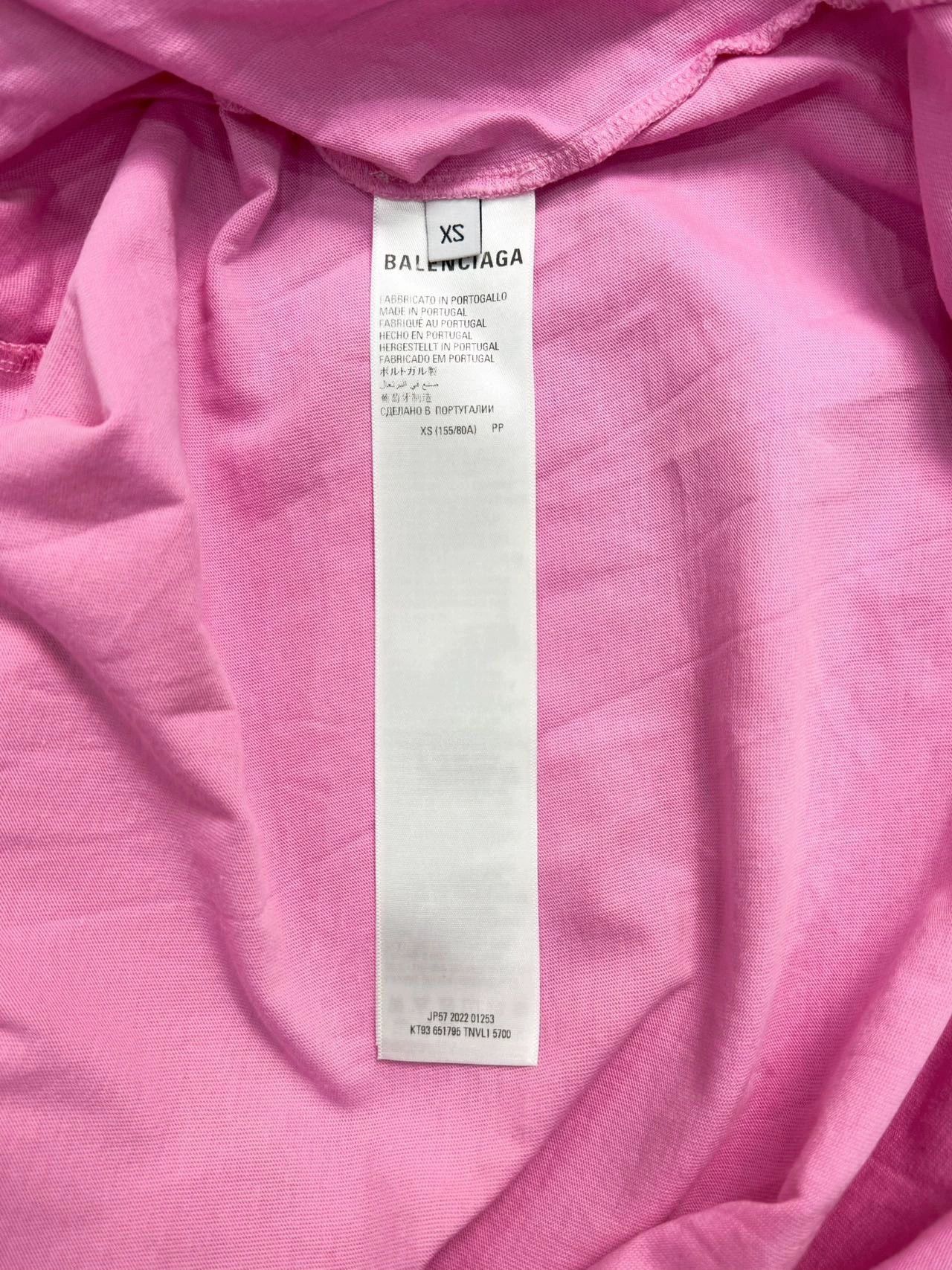 Balenciaga Balenciaga Distressed Logo Short Sleeve T-Shirt - dmc Size US XS / EU 42 / 0 - 8 Thumbnail