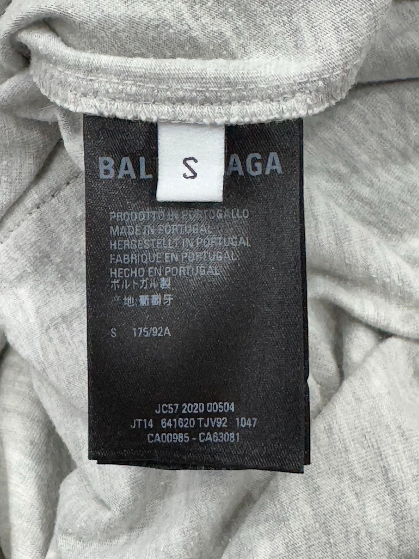 Balenciaga Balenciaga Phantom Letter Layered T-shirt - dmc Size US S / EU 44-46 / 1 - 8 Thumbnail