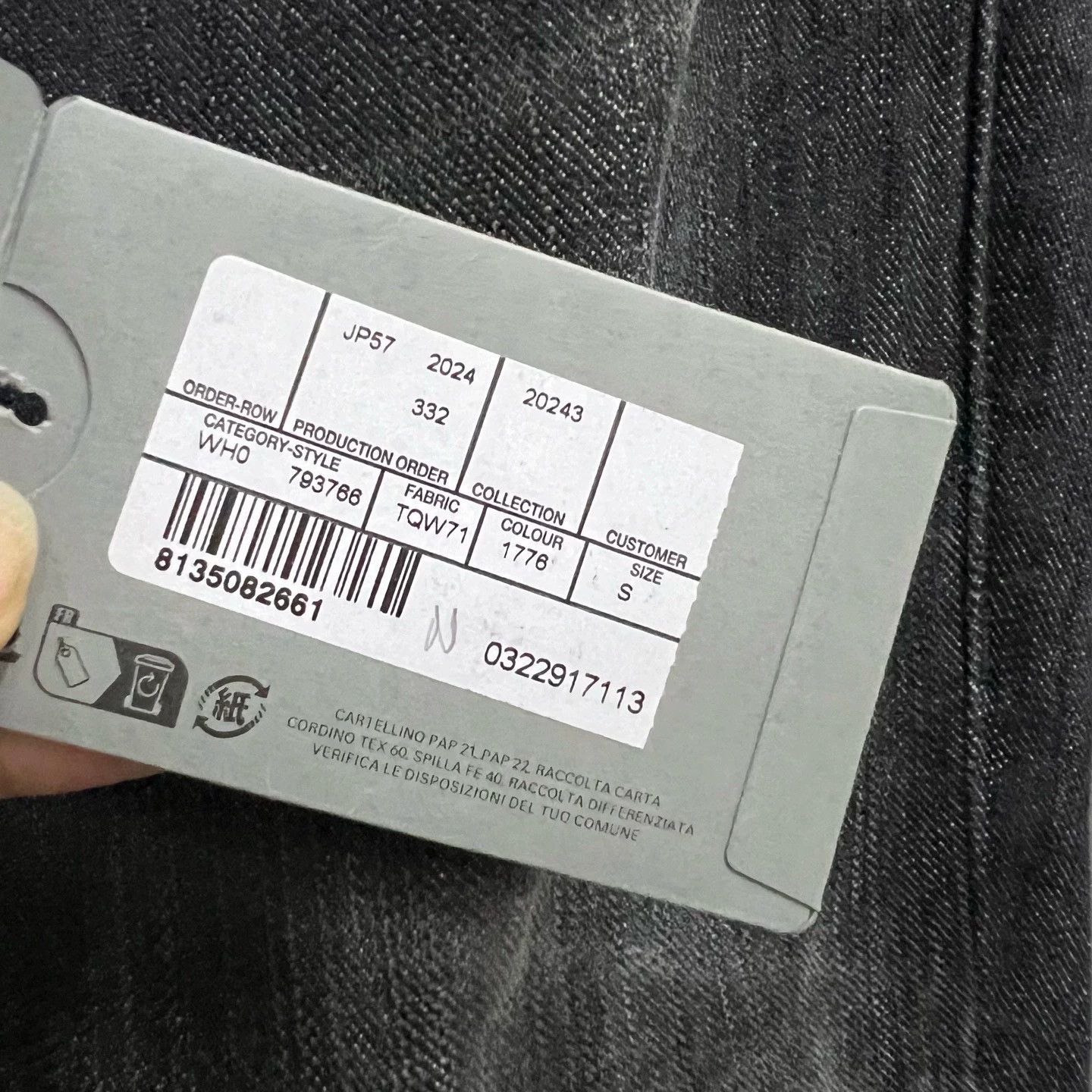 Balenciaga Balenciaga Patchwork Asymmetric Jeans - dmc Size US 26 / EU 42 - 3 Thumbnail