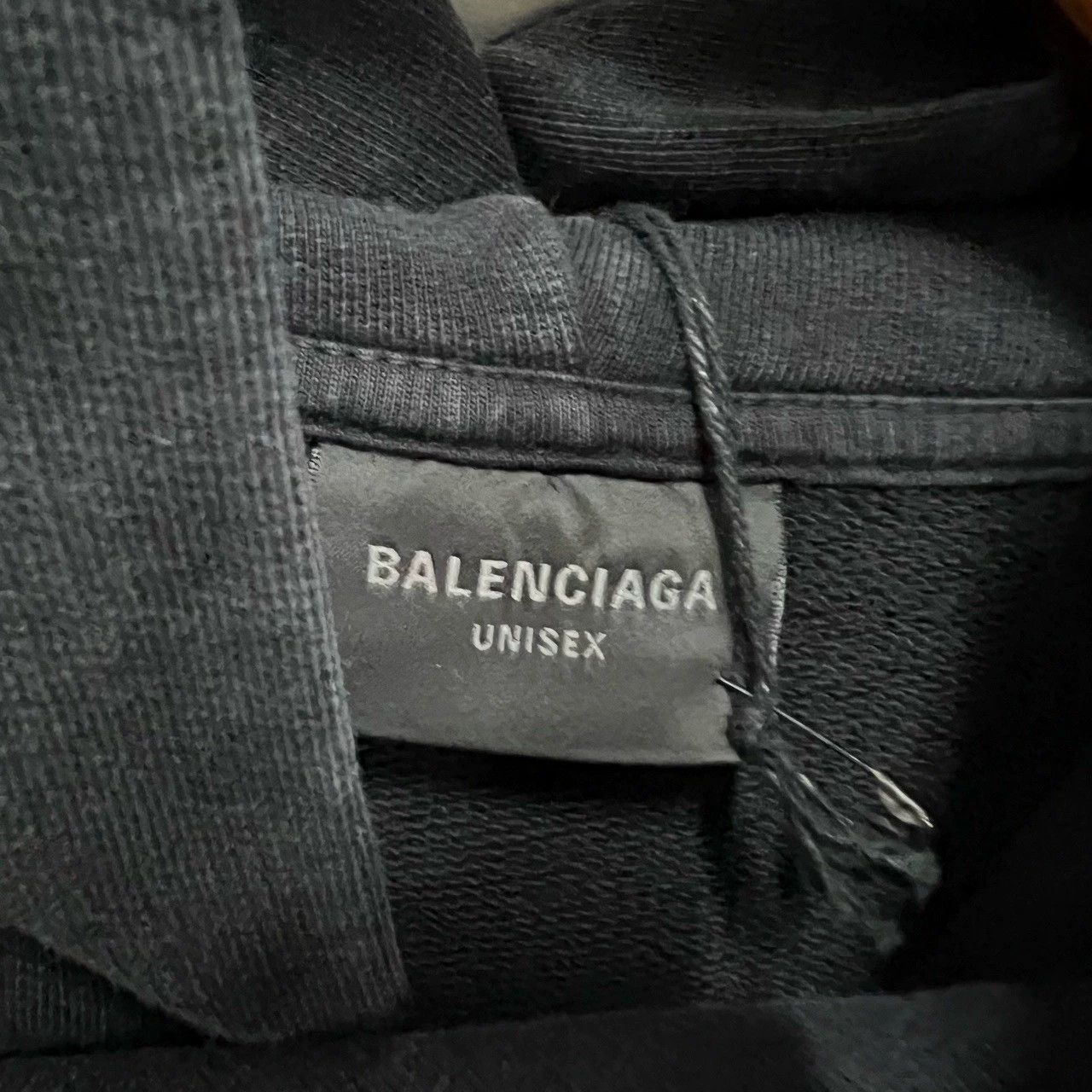 Balenciaga Balenciaga Black BB Logo Hoodie - dmc Size US M / EU 48-50 / 2 - 3 Thumbnail