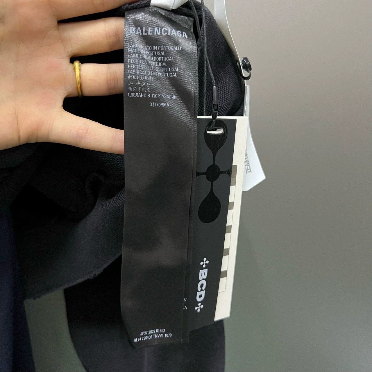 Balenciaga Balenciaga Black BB Logo Hoodie - dmc Size US M / EU 48-50 / 2 - 4 Thumbnail