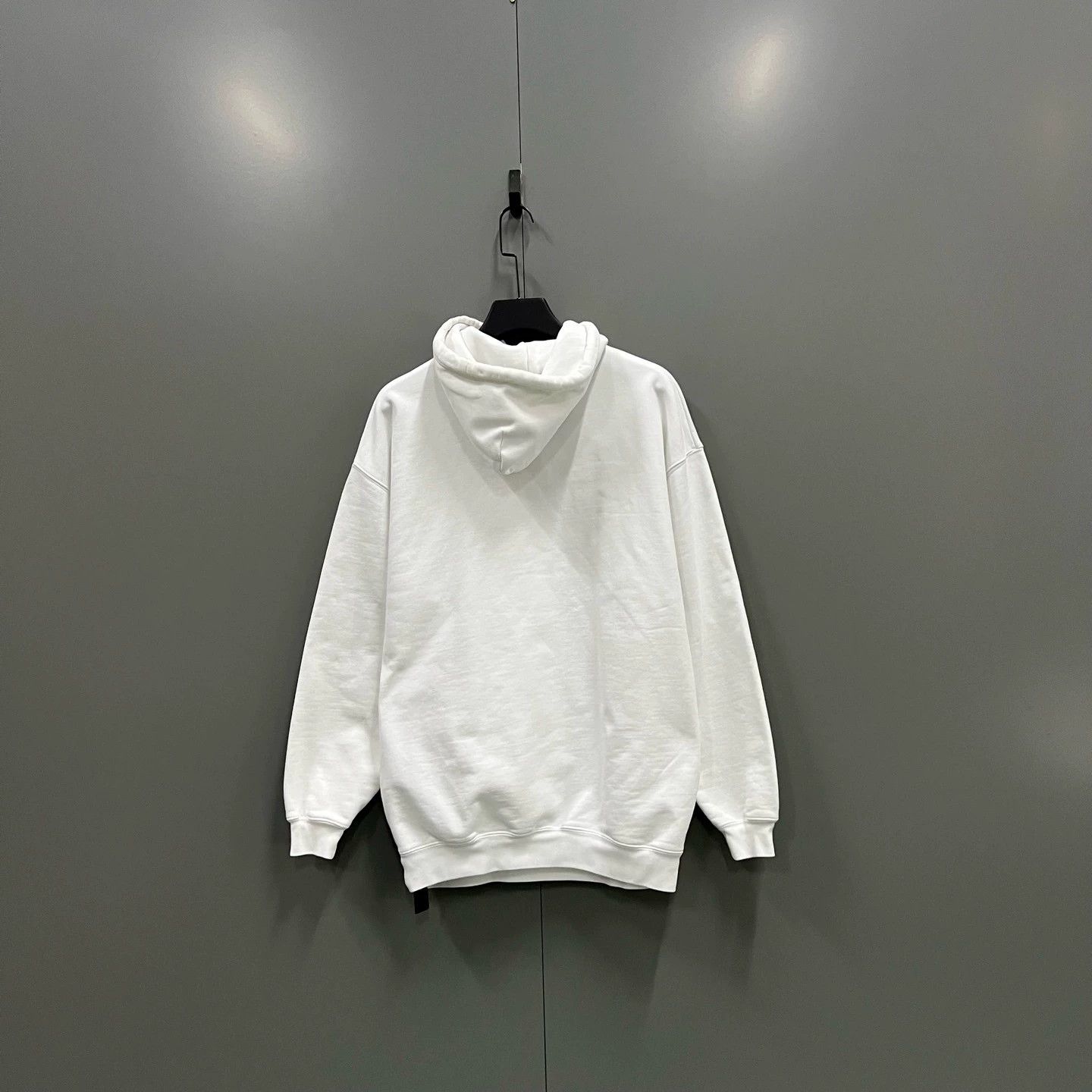 Balenciaga Balenciaga White Logo Print Hoodie XS - dmc Size US XS / EU 42 / 0 - 2 Thumbnail