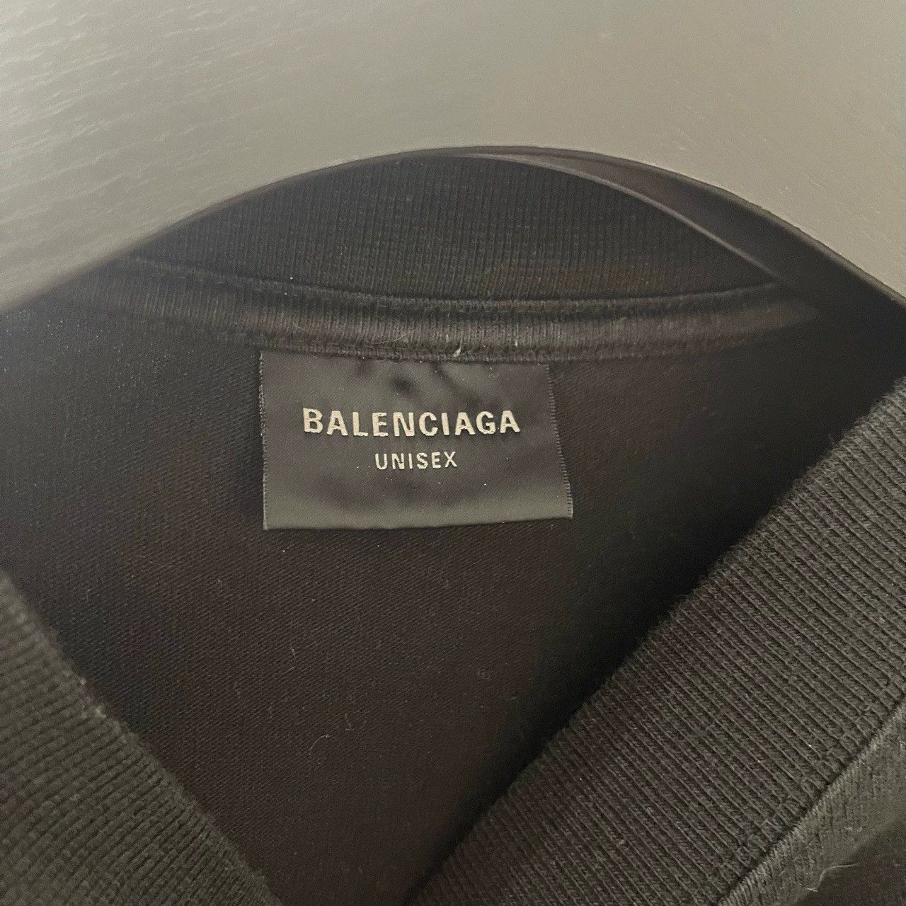 Balenciaga Balenciaga Solid Embroidered Loose T-shirt - dmc Size US XS / EU 42 / 0 - 3 Thumbnail