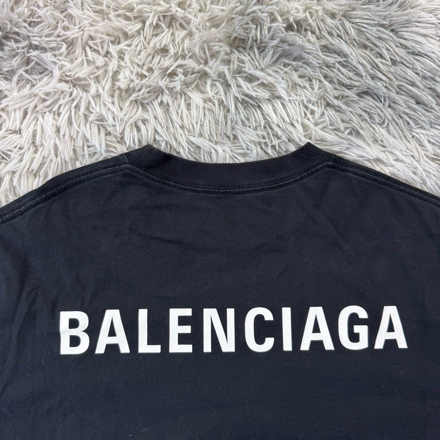 Balenciaga Balenciaga Back Logo Short Sleeve Tee - dmc Size US XS / EU 42 / 0 - 5 Thumbnail