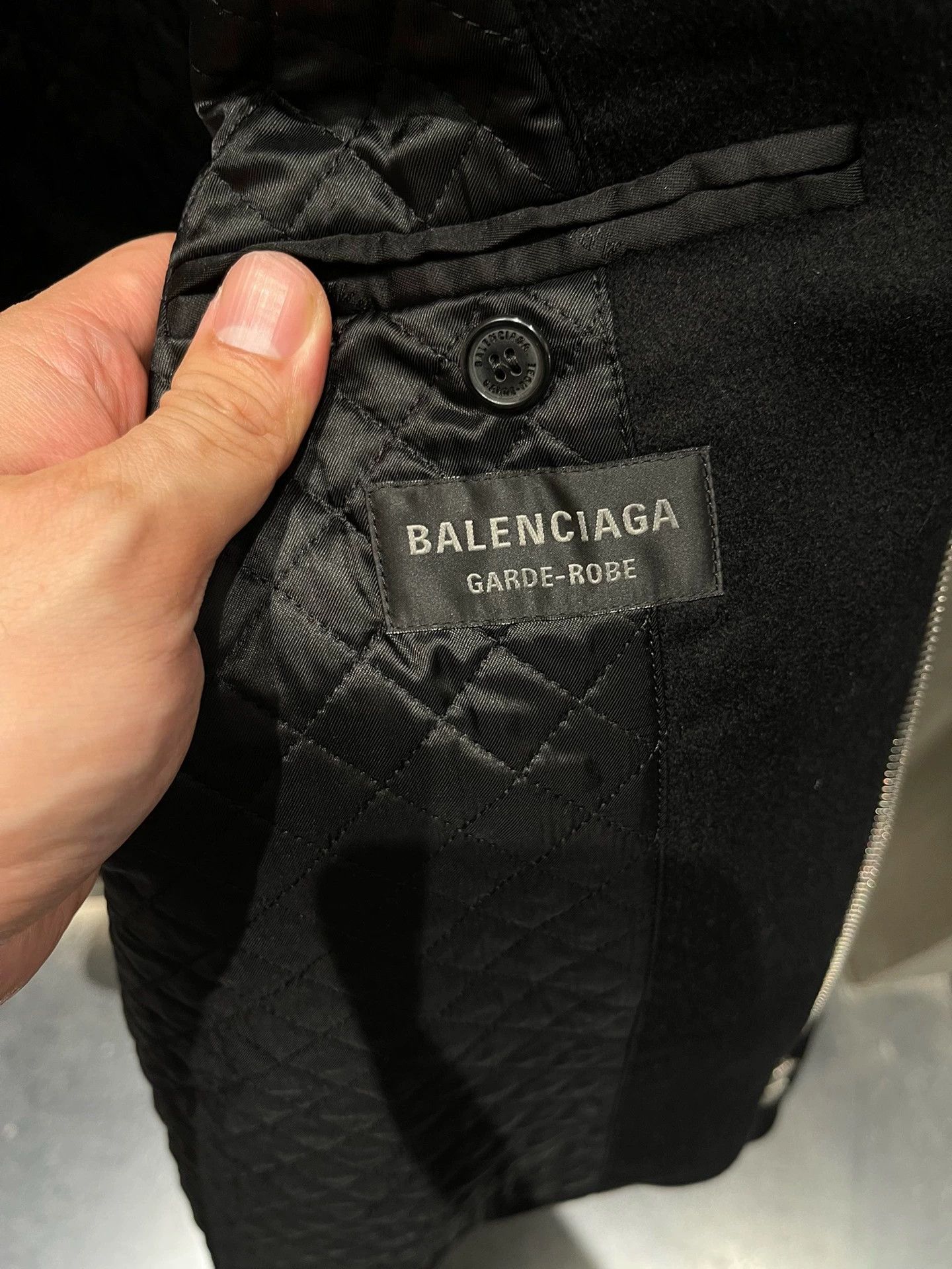 Balenciaga Balenciaga 24SS Wool Cashmere Jacket - dmc Size US S / EU 44-46 / 1 - 3 Thumbnail