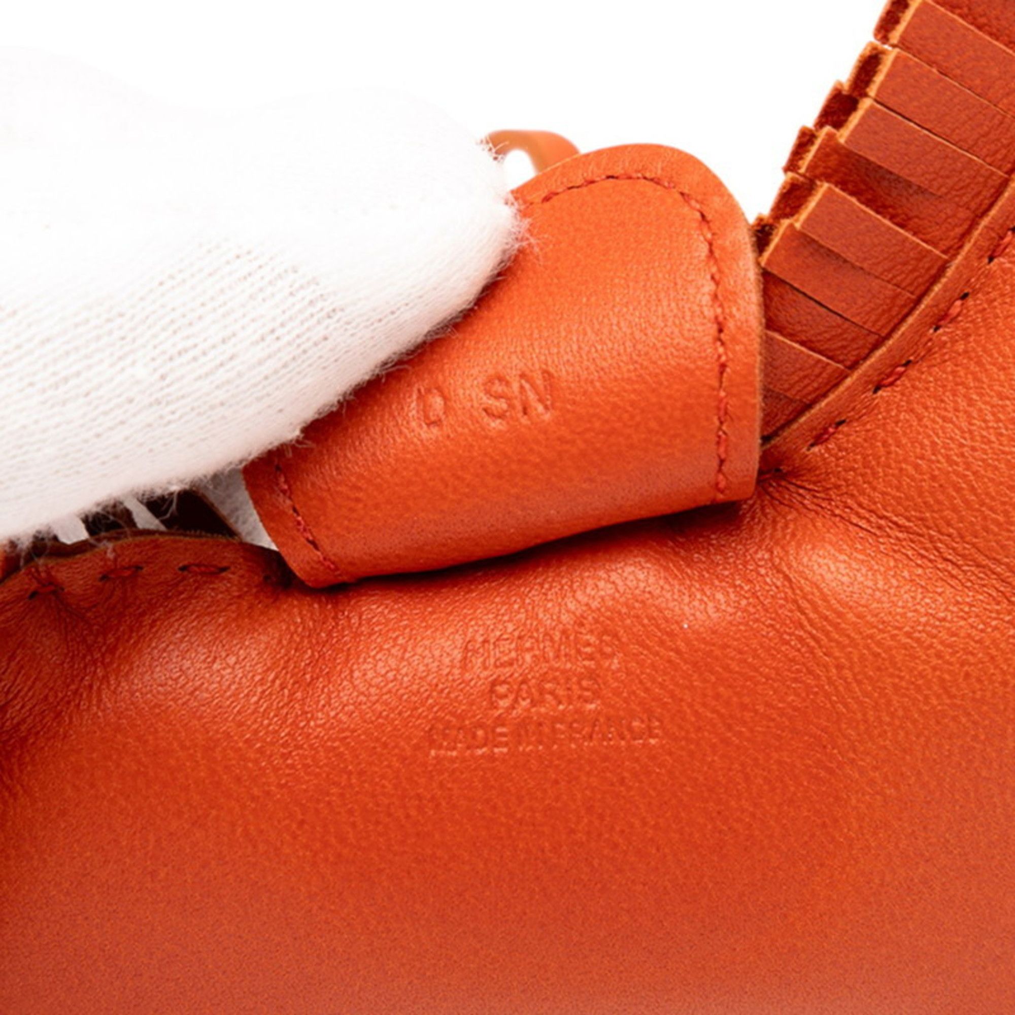 Hermes Hermès Rodeo MM Charm Cornelian Brown Anjou Milo Women's HERMES Size ONE SIZE - 3 Thumbnail