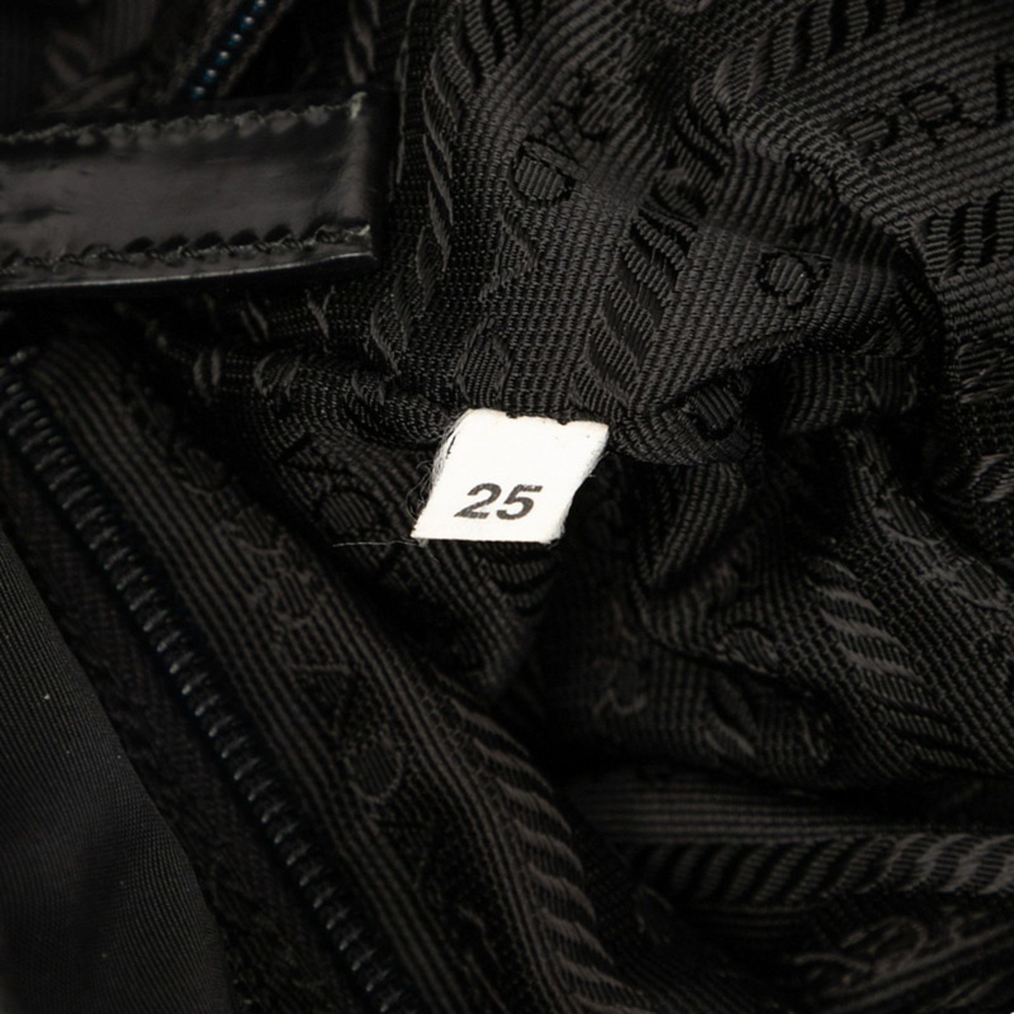 Prada Prada Triangle Logo Tote Bag, Black Nylon, Women's Size ONE SIZE - 8 Thumbnail
