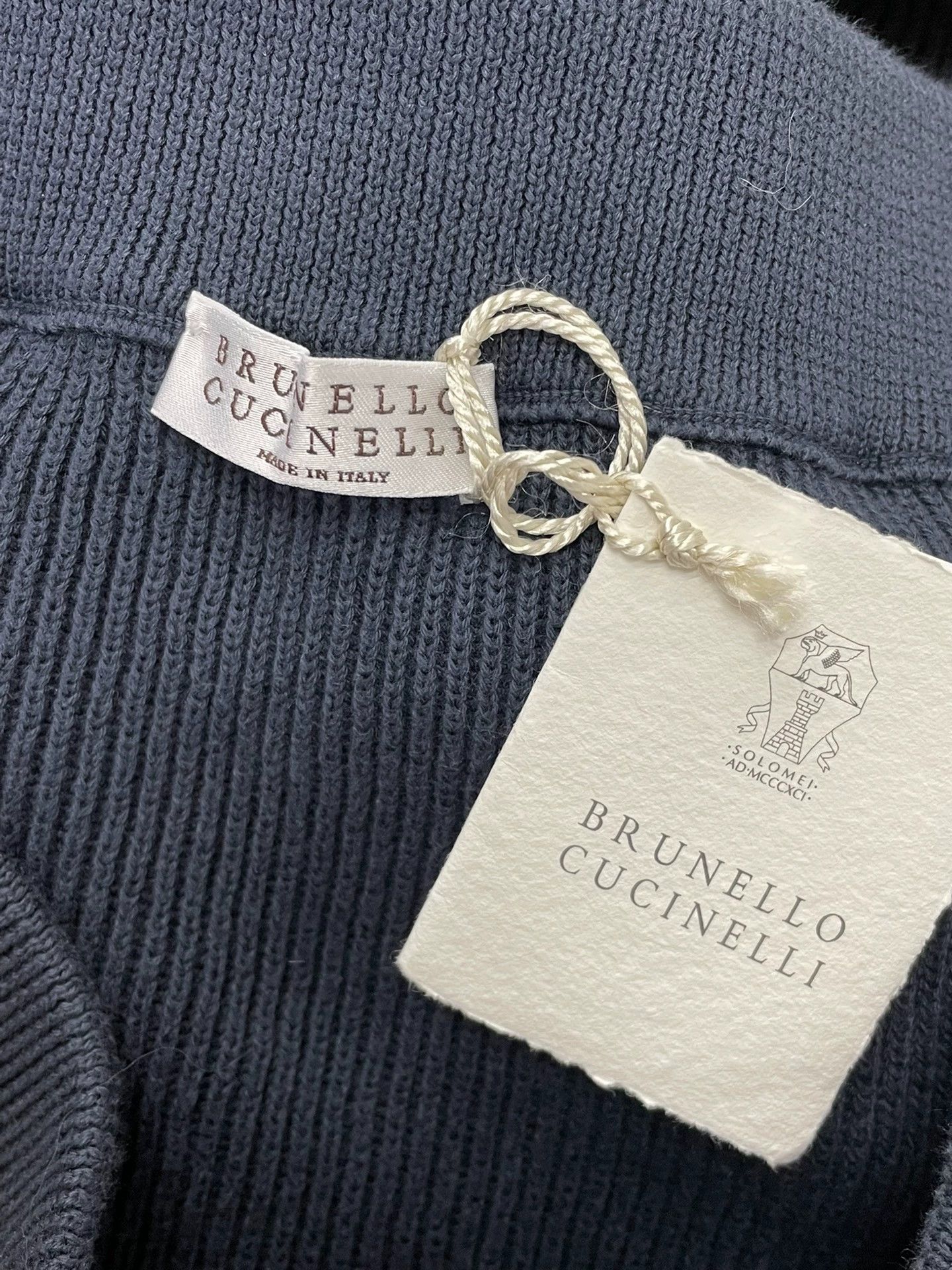 Brunello Cucinelli Brunello Cucinelli Blue Knit Skirt - dmc Size US 36 / EU 52 - 3 Thumbnail