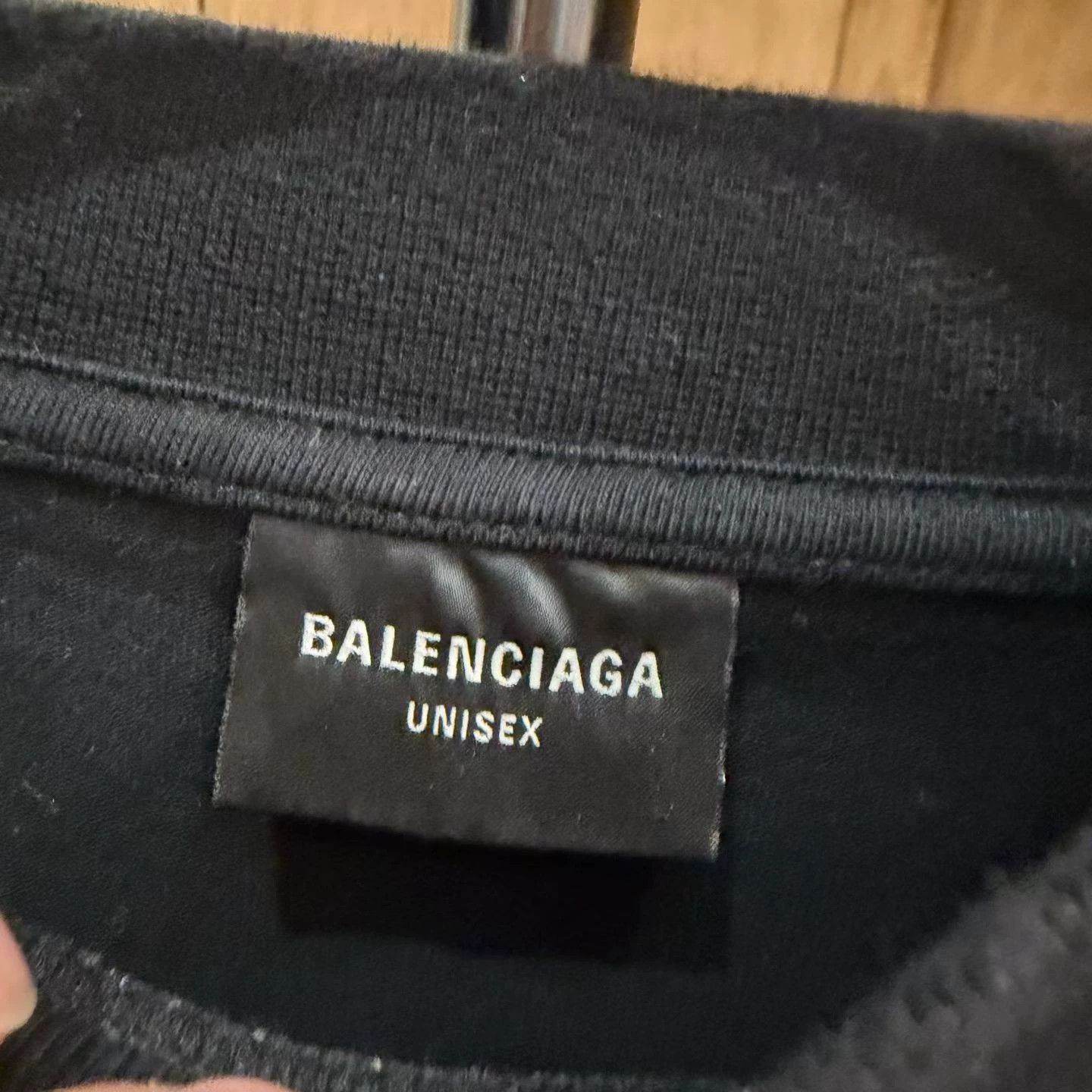 Balenciaga Balenciaga Phantom Logo Black T-shirt - dmc Size US M / EU 48-50 / 2 - 4 Thumbnail