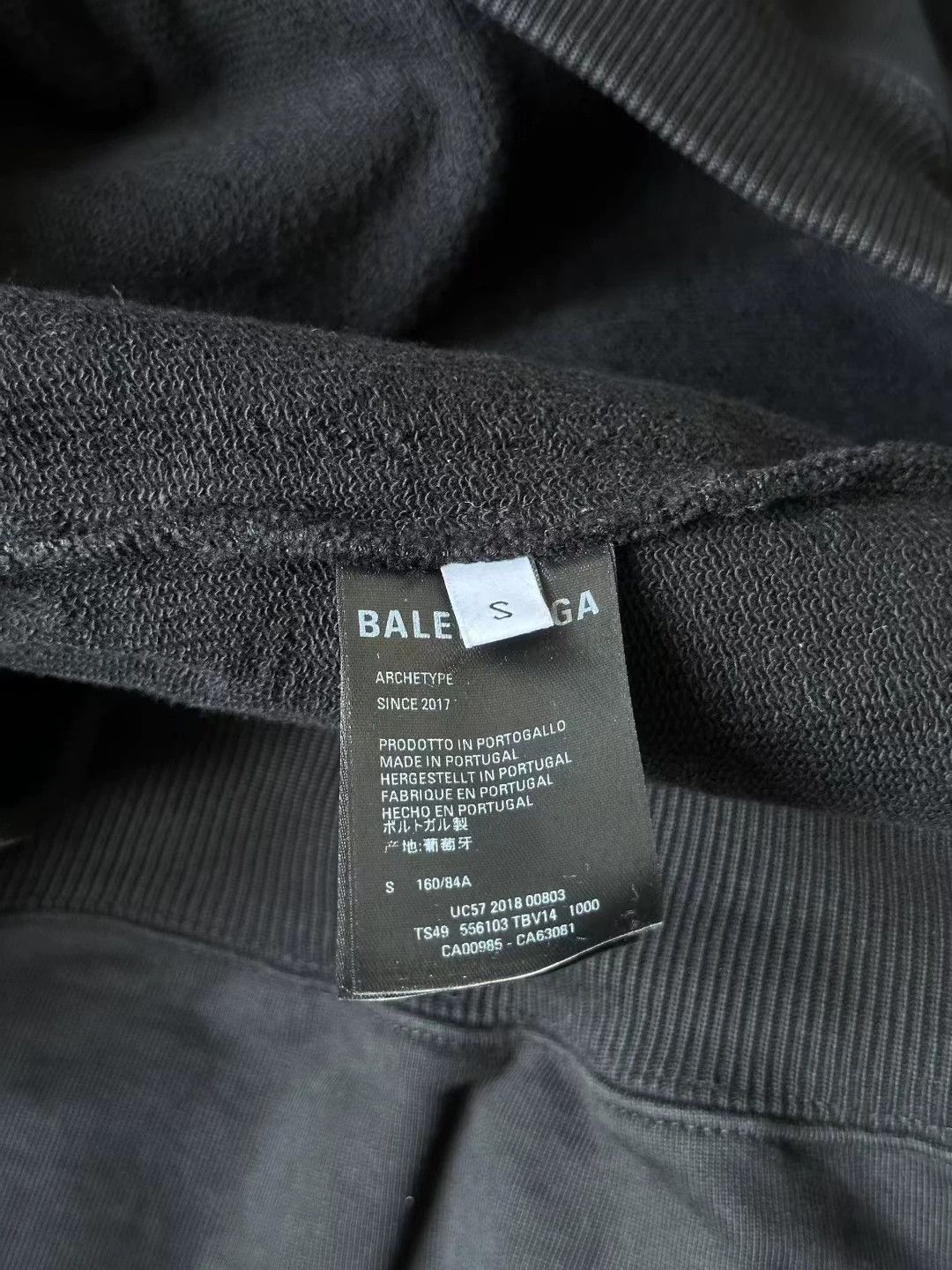 Balenciaga Balenciaga Black Cola Hoodie - dmc Size US S / EU 44-46 / 1 - 4 Thumbnail