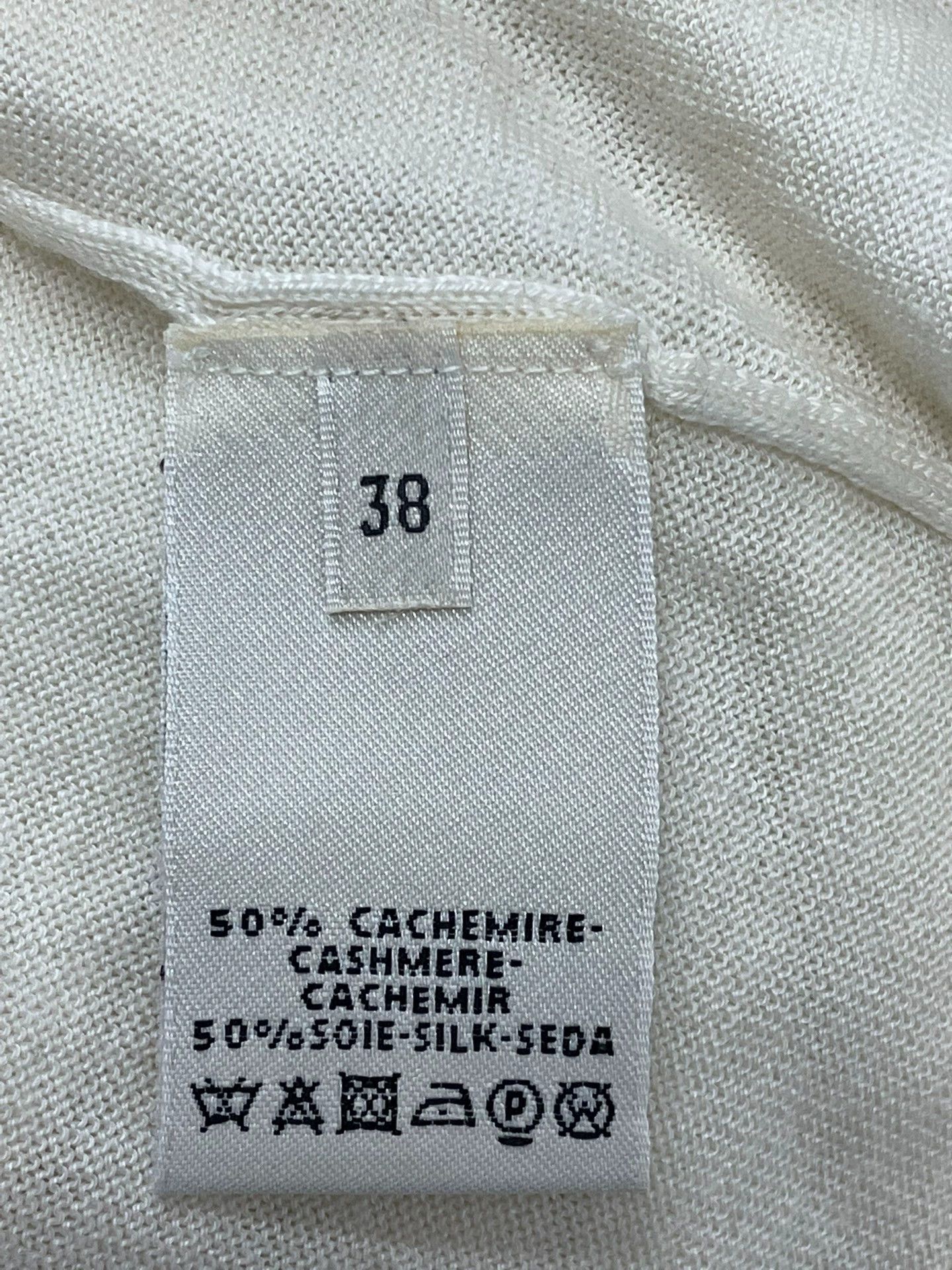 Hermes Hermes White Turtleneck Knit Sweater - dmc Size US M / EU 48-50 / 2 - 5 Thumbnail