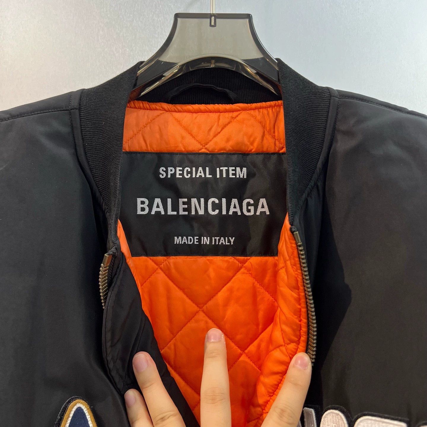 Balenciaga Balenciaga NASA Logo Pilot Jacket - dmc Size US L / EU 52-54 / 3 - 3 Thumbnail