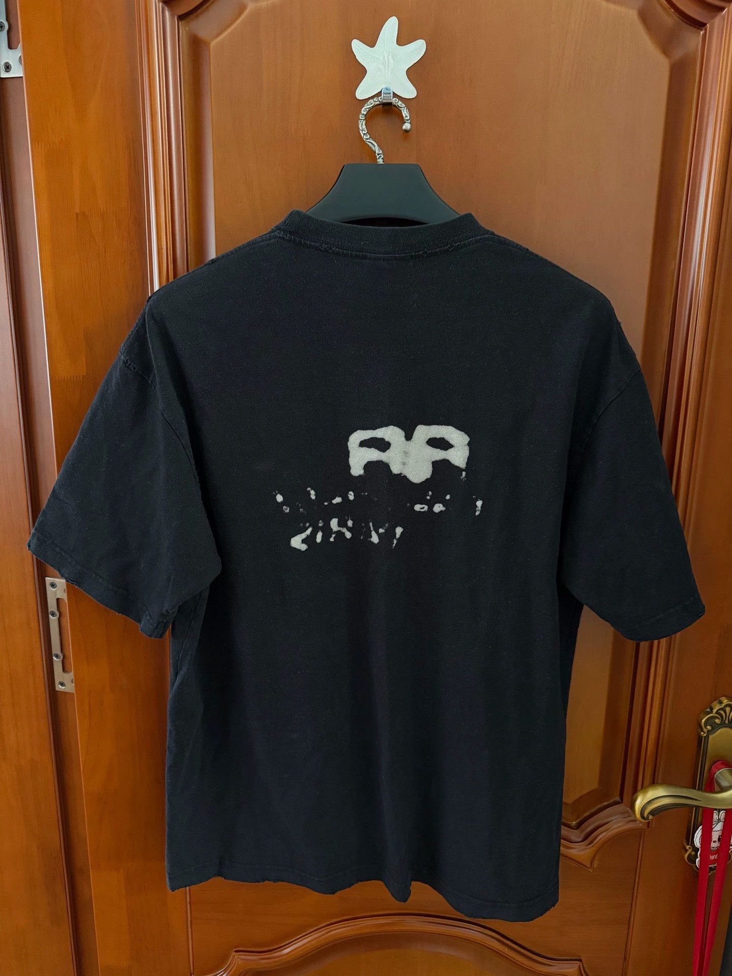 Balenciaga Balenciaga Splatter Double B T-shirt - dmc Size US S / EU 44-46 / 1 - 2 Thumbnail