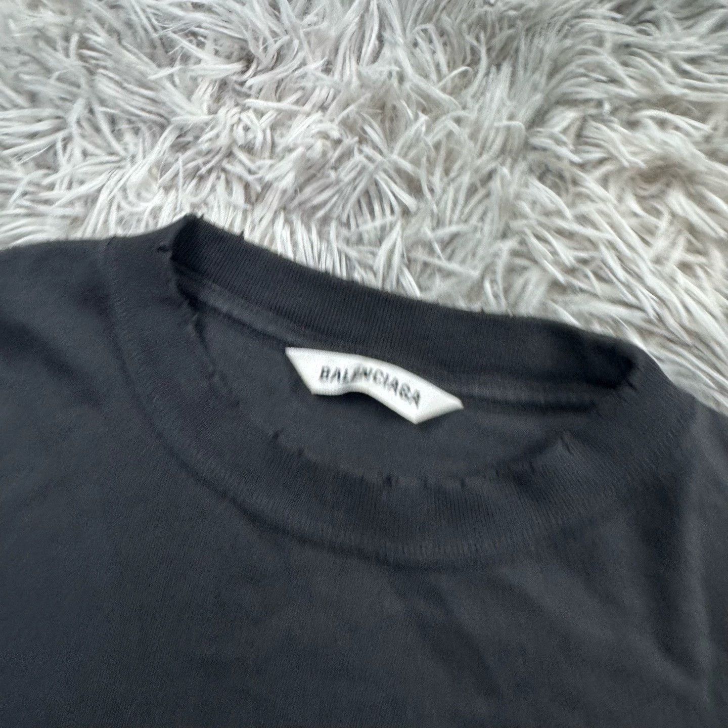 Balenciaga Balenciaga Castle Long Sleeve Tee - dmc Size US M / EU 48-50 / 2 - 3 Thumbnail