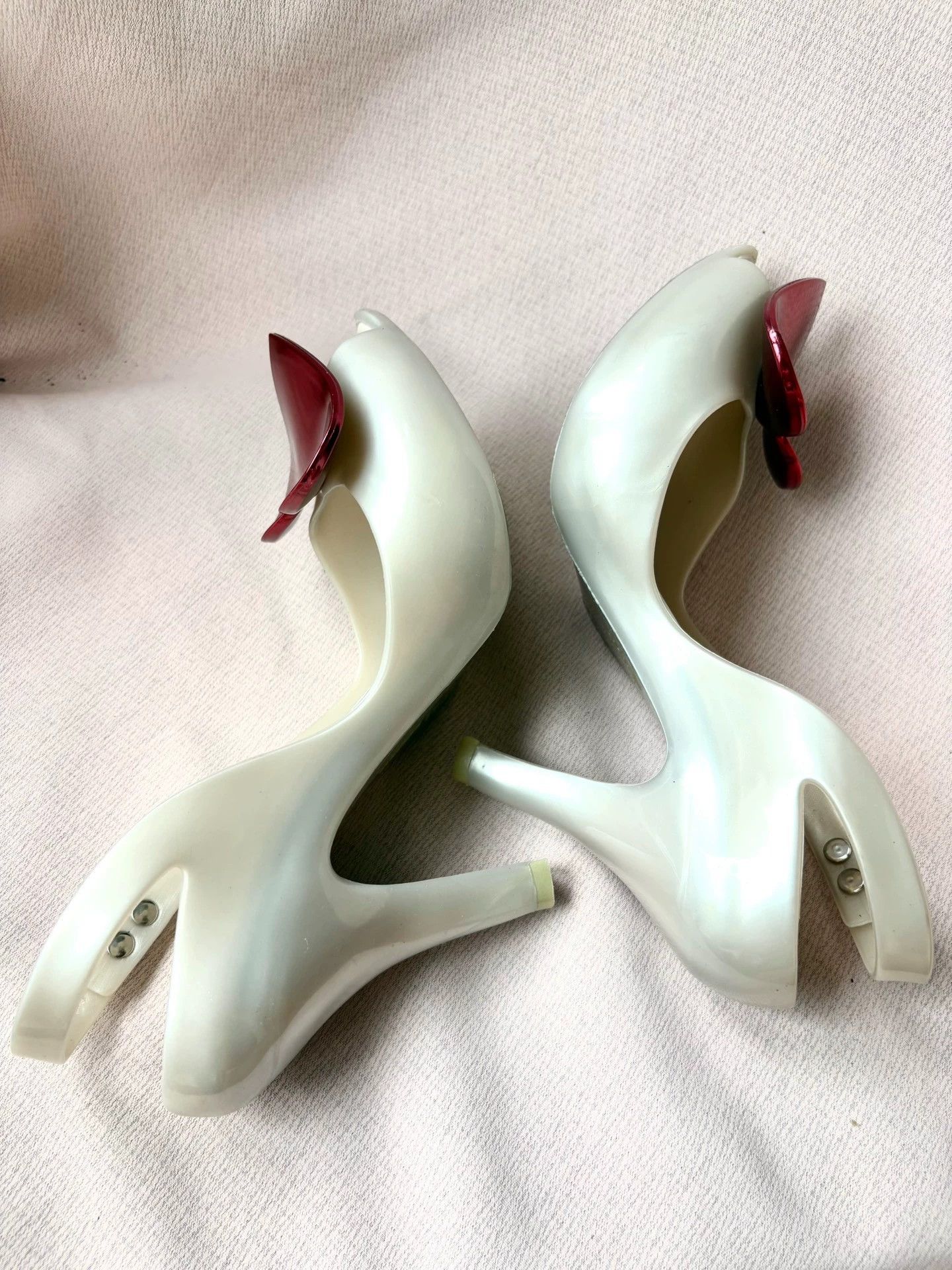 Vivienne Westwood Vivienne Westwood Pearl Heart Heels - dmc Size US 7 / EU 40 - 5 Thumbnail