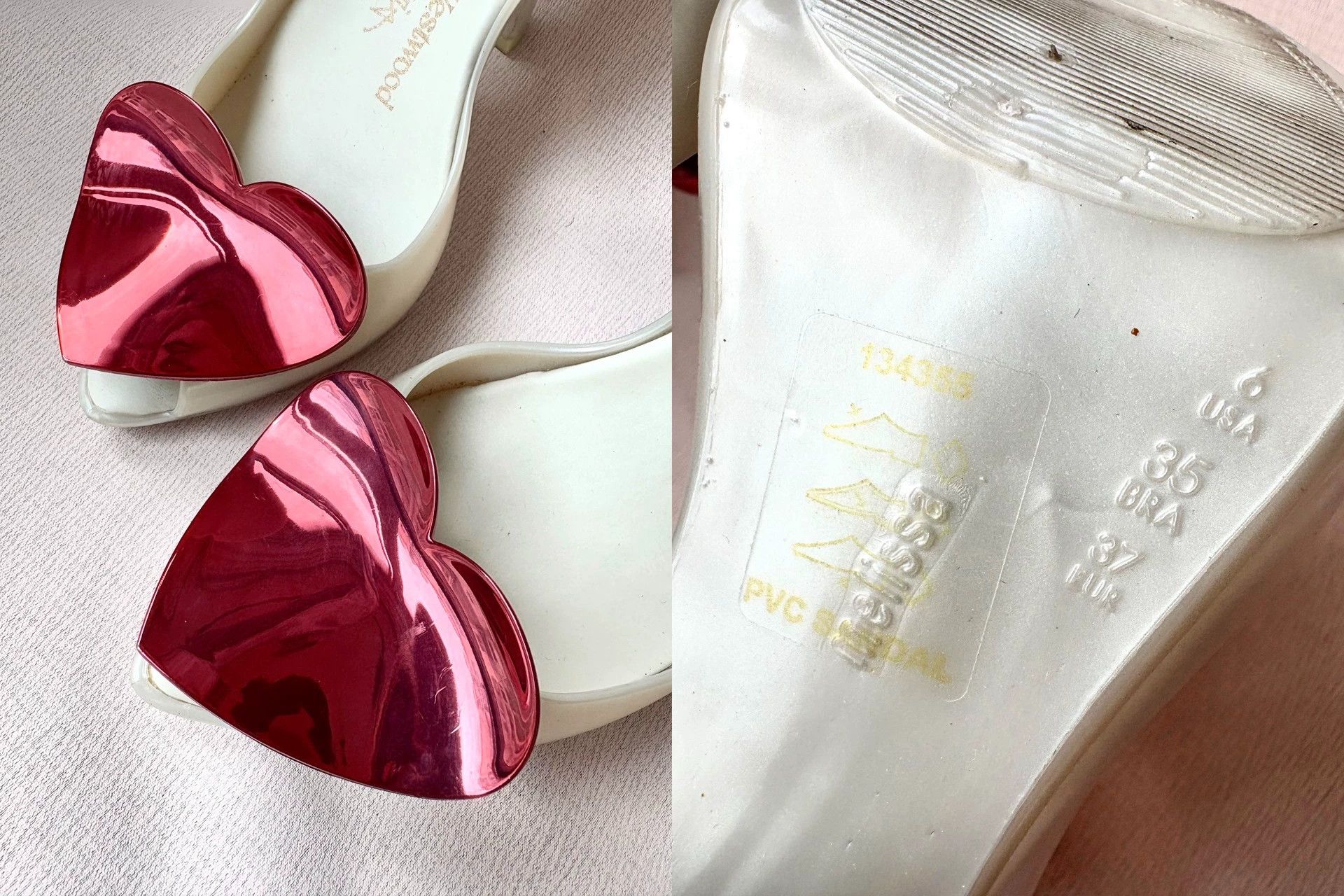 Vivienne Westwood Vivienne Westwood Pearl Heart Heels - dmc Size US 7 / EU 40 - 7 Thumbnail