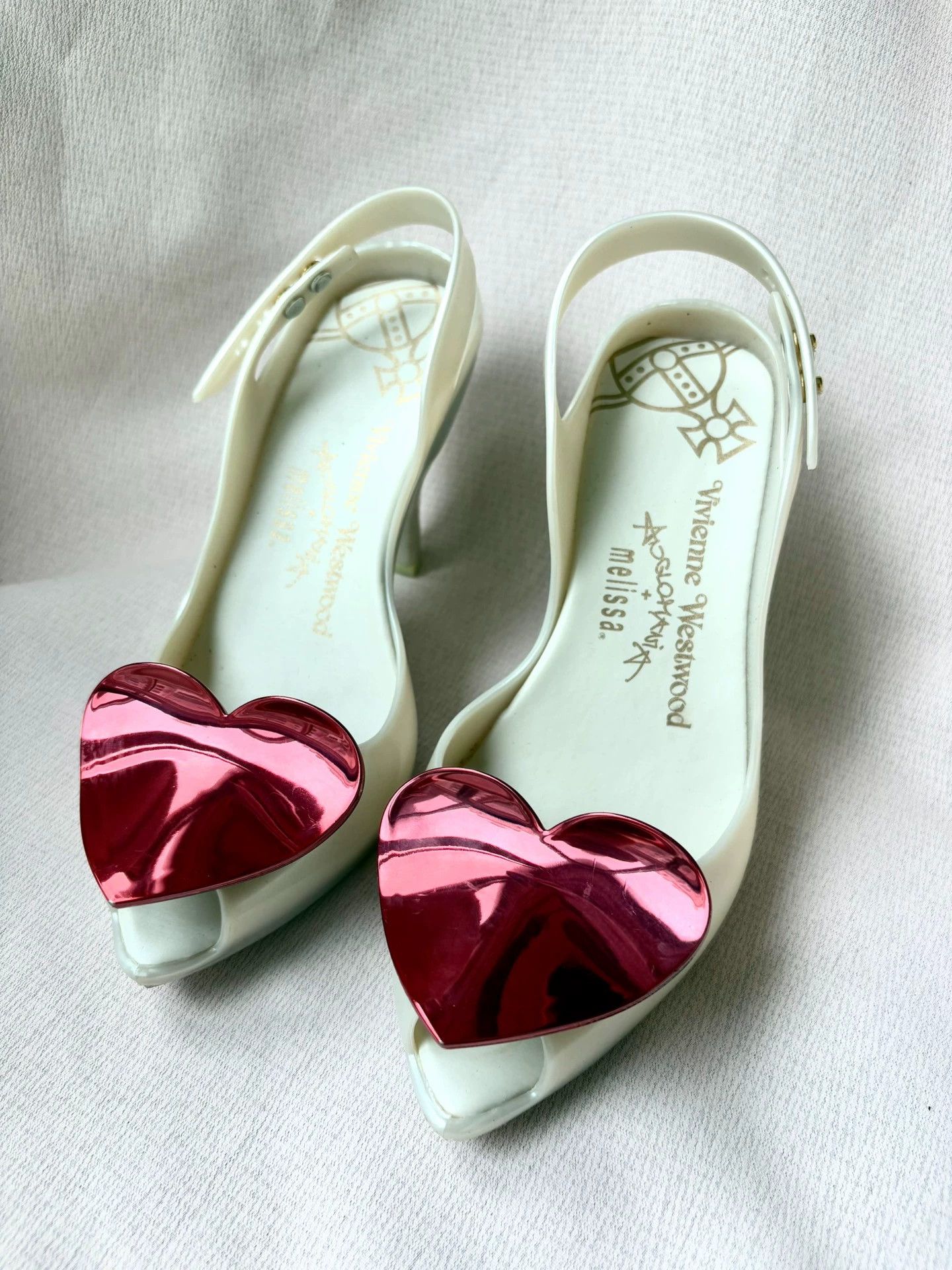 Vivienne Westwood Vivienne Westwood Pearl Heart Heels - dmc Size US 7 / EU 40 - 2 Thumbnail