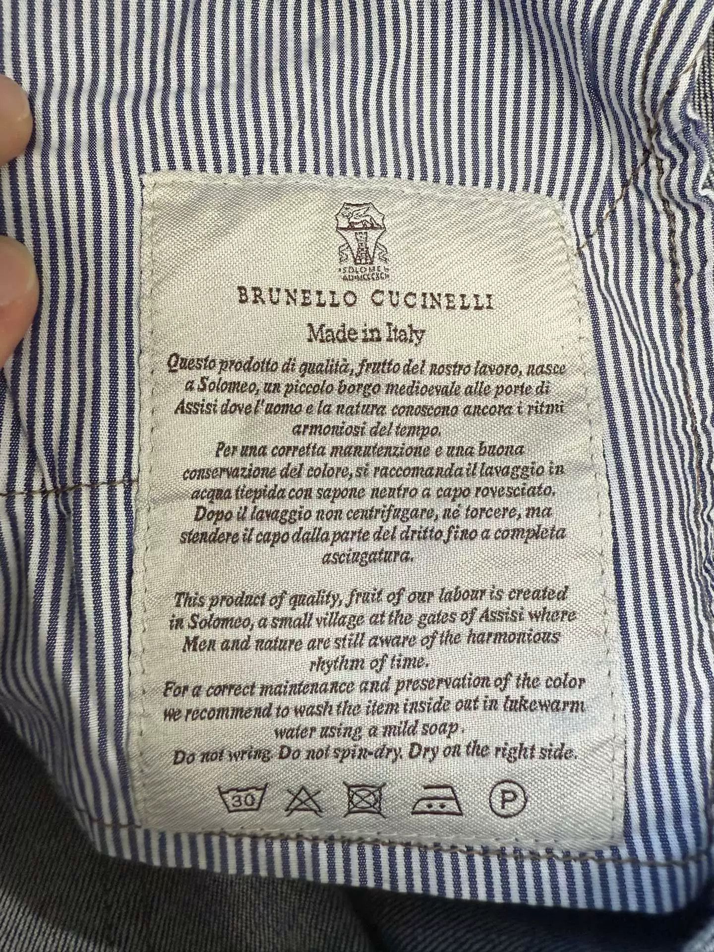 Brunello Cucinelli Brunello Cucinelli Stretch Denim Jeans 38 - dmc Size US 38 / EU 54 - 3 Thumbnail