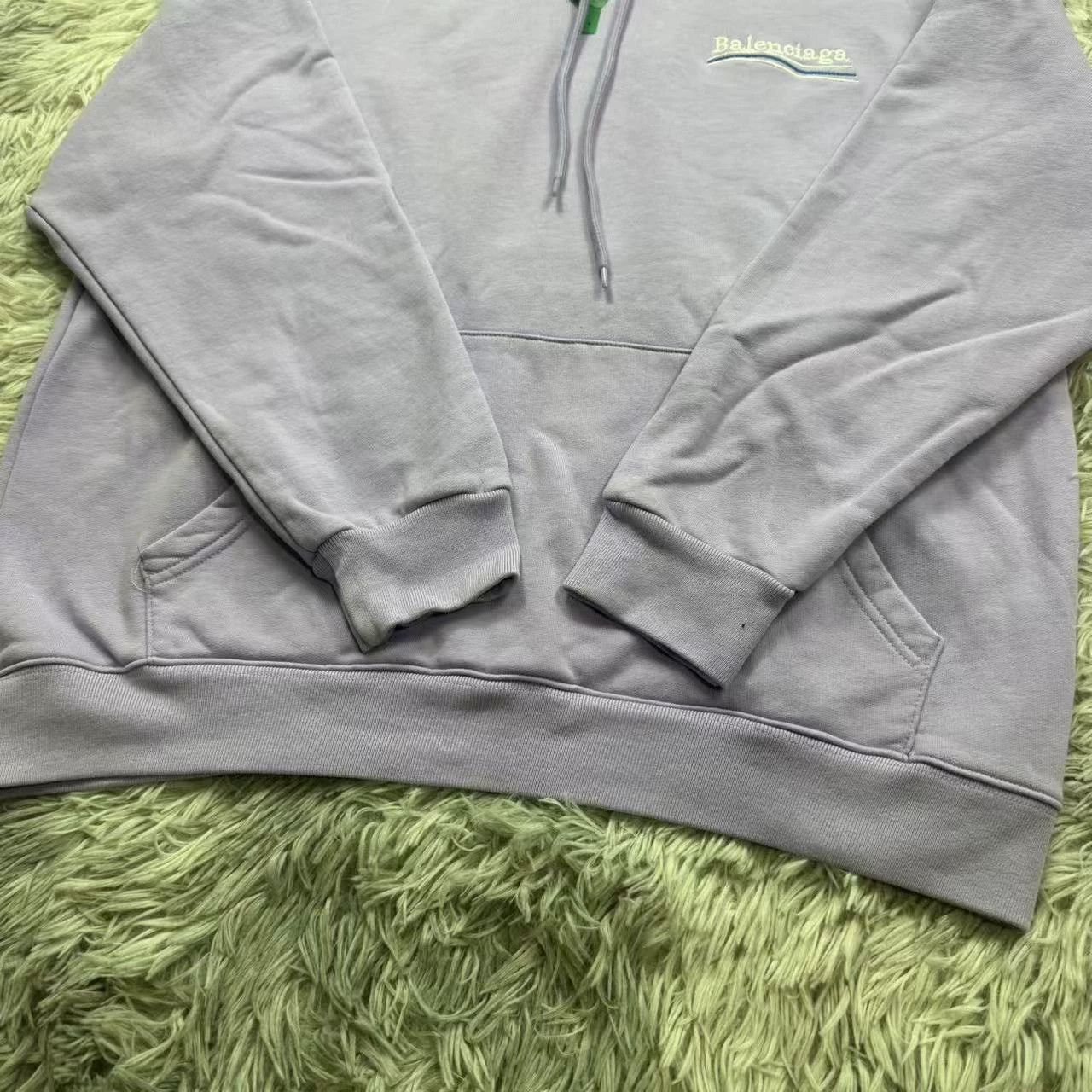 Balenciaga Balenciaga Purple Embroidered Coke Hoodie - dmc Size US L / EU 52-54 / 3 - 5 Thumbnail