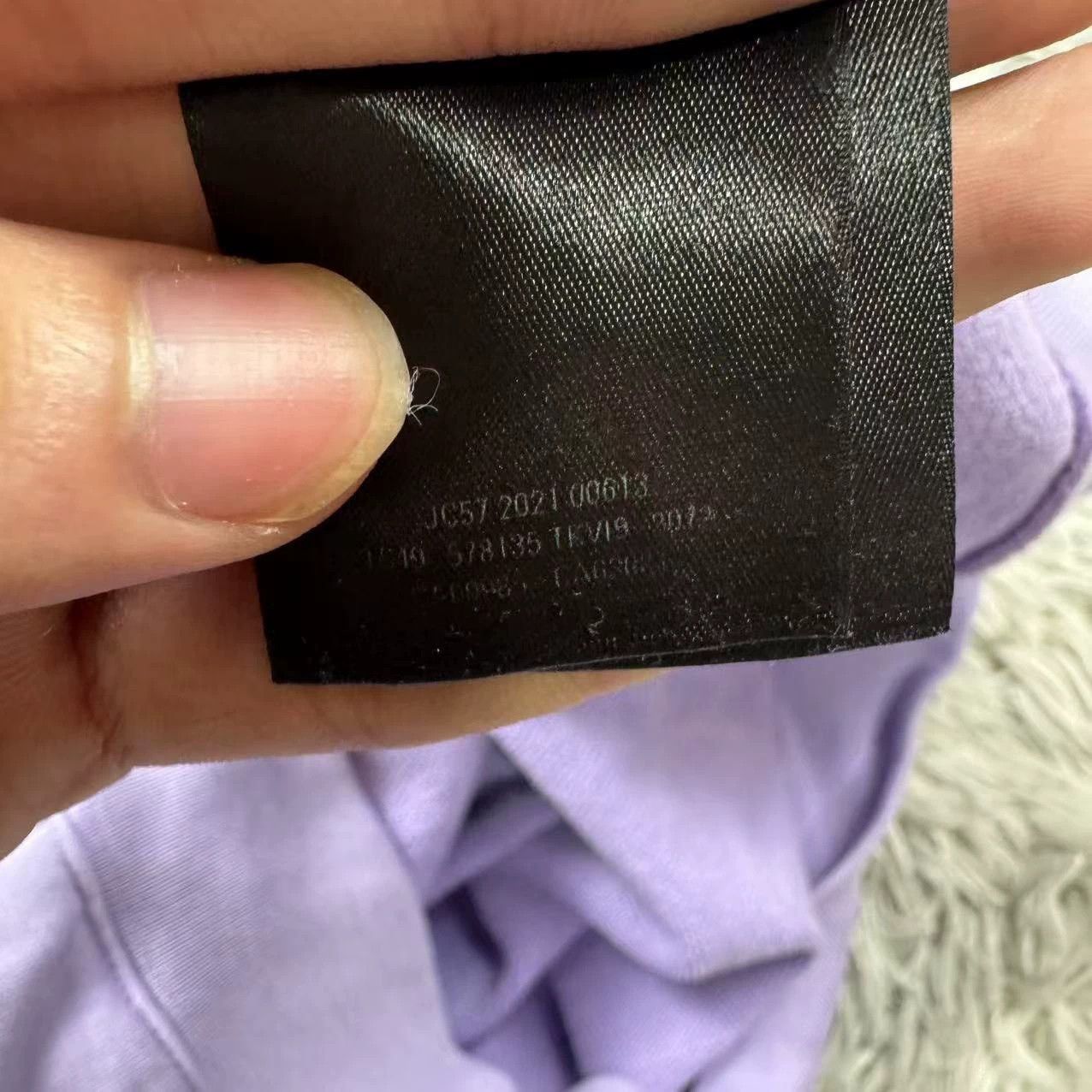 Balenciaga Balenciaga Purple Embroidered Coke Hoodie - dmc Size US L / EU 52-54 / 3 - 8 Thumbnail