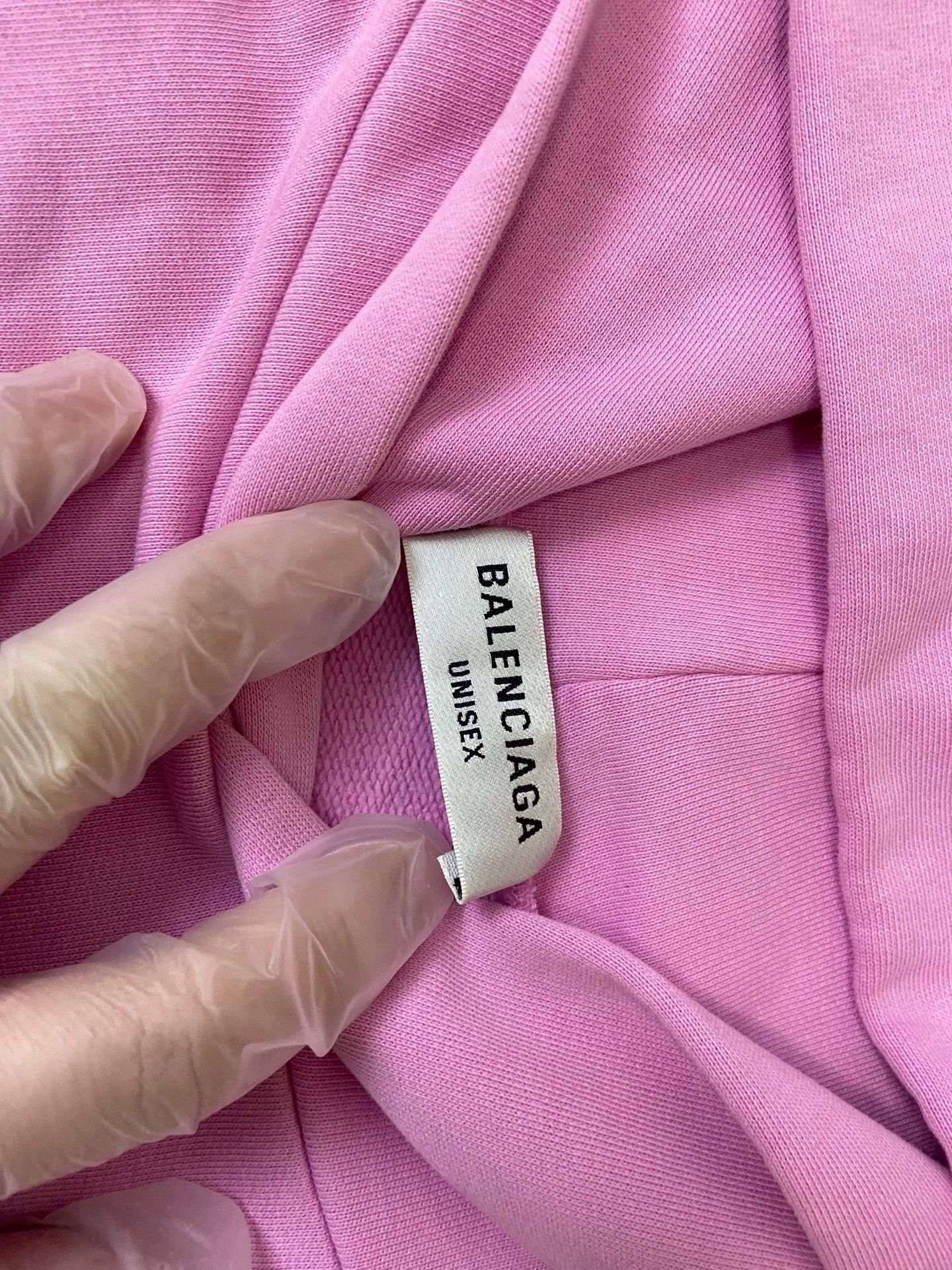 Balenciaga Balenciaga Pink Reverse Logo Hoodie - dmc Size US XS / EU 42 / 0 - 2 Thumbnail