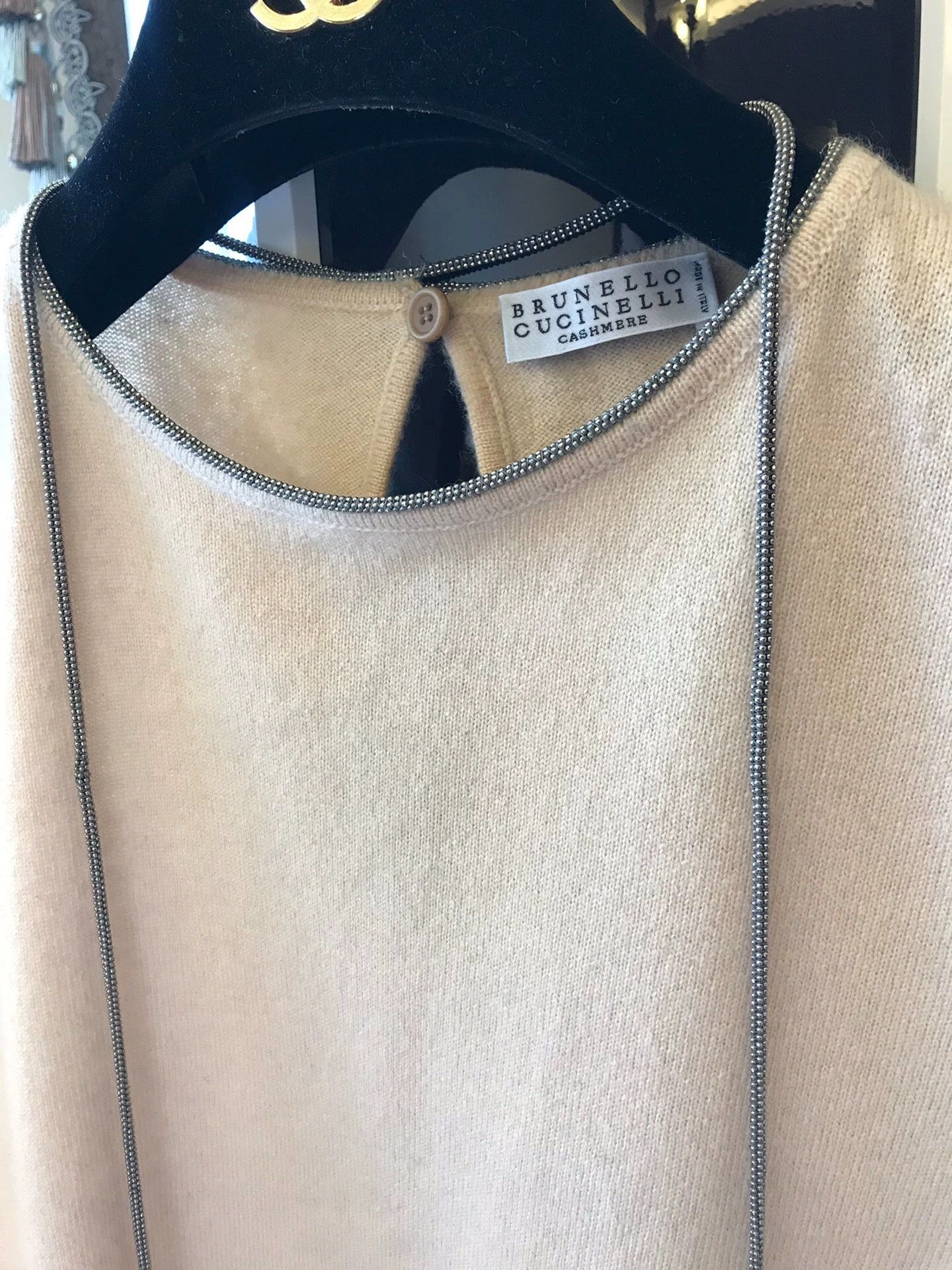 Brunello Cucinelli Brunello Cucinelli Women's Cashmere Sweater - dmc Size US M / EU 48-50 / 2 - 2 Thumbnail