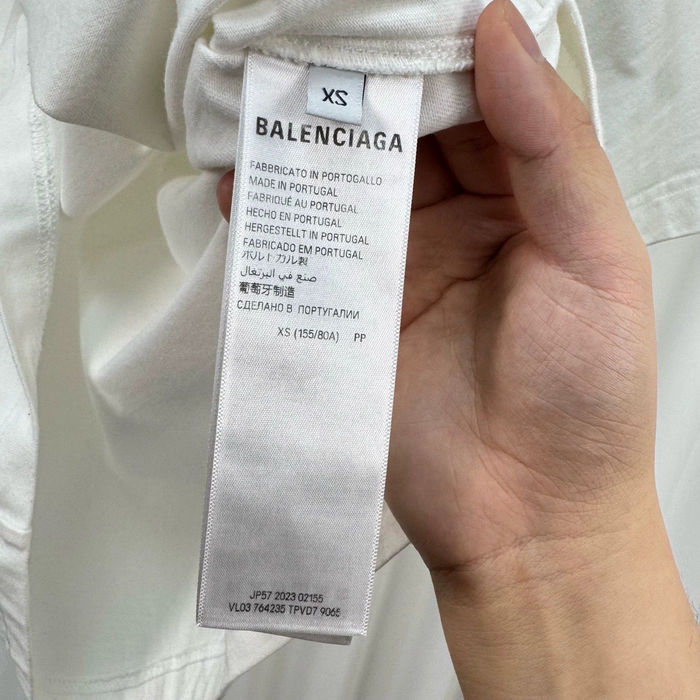 Balenciaga Balenciaga 3B Embroidered Short Sleeve Tee - dmc Size US XS / EU 42 / 0 - 6 Thumbnail