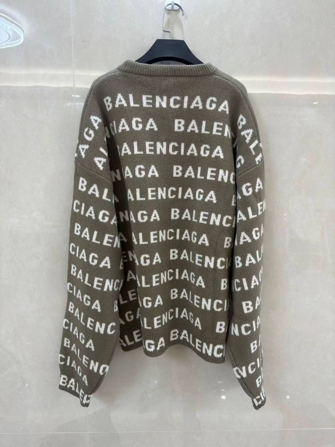 Balenciaga Balenciaga Logo Printed Sweater - dmc Size US L / EU 52-54 / 3 - 2 Thumbnail