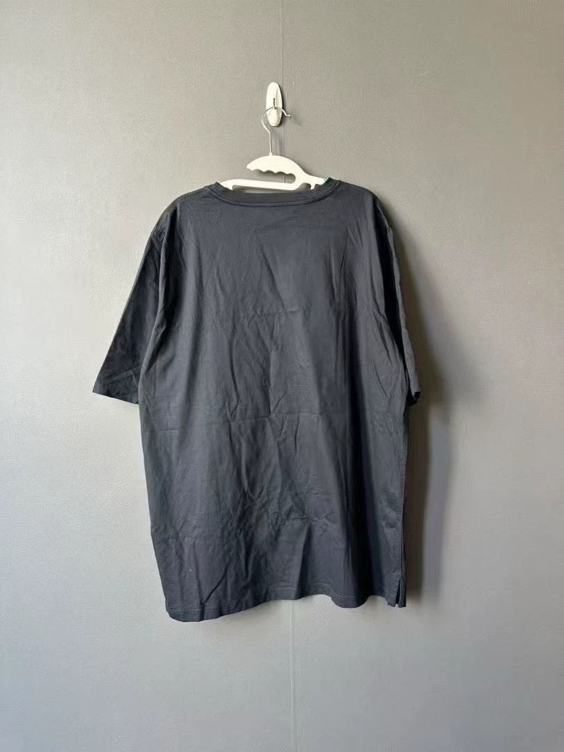 Hermes Hermes Leather Logo Short Sleeve T-shirt - dmc Size US XXL / EU 58 / 5 - 2 Thumbnail
