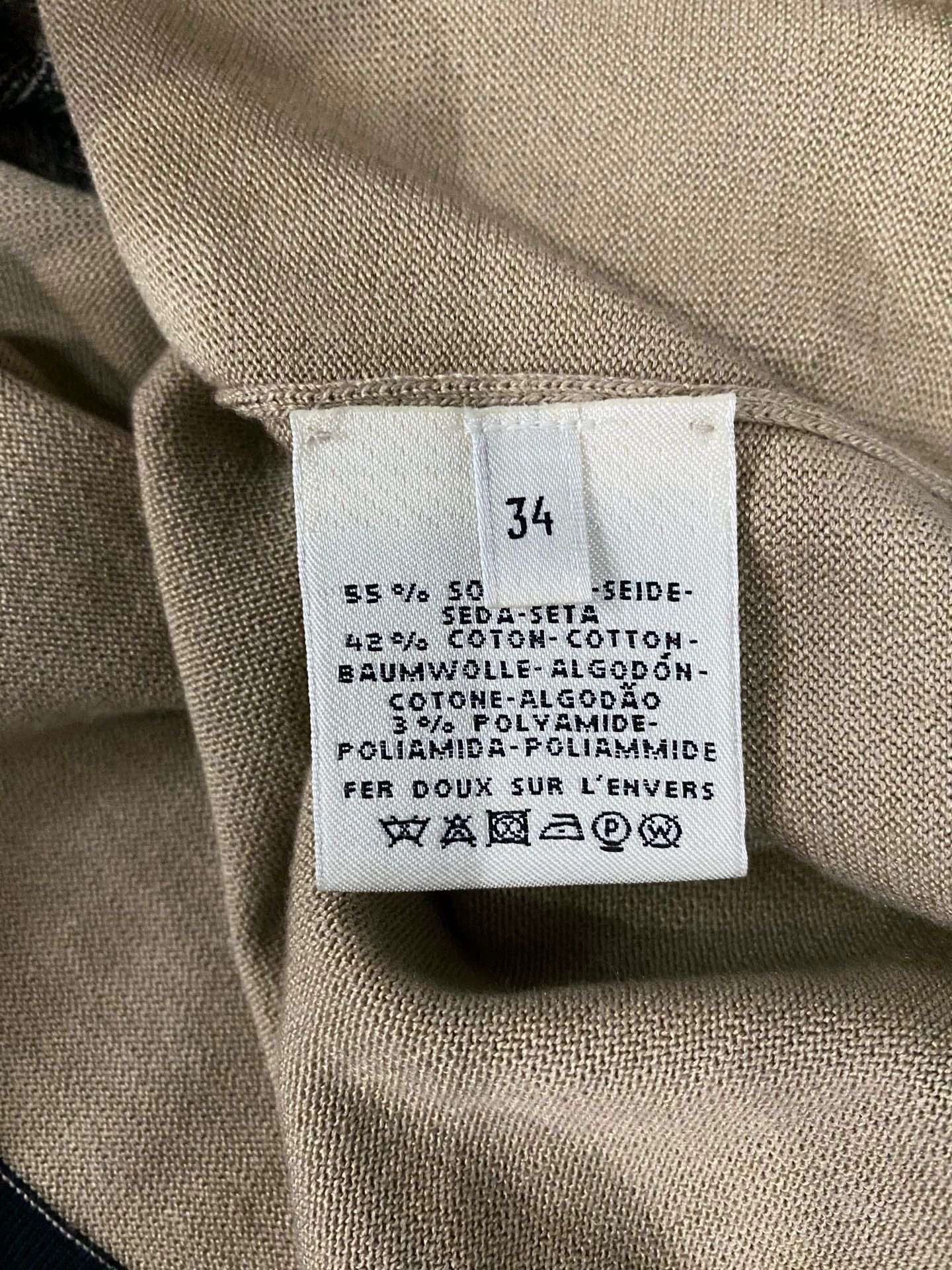 Hermes Hermes Knit Short Sleeve Top - dmc Size XXS / US 00 / IT 34 - 6 Thumbnail