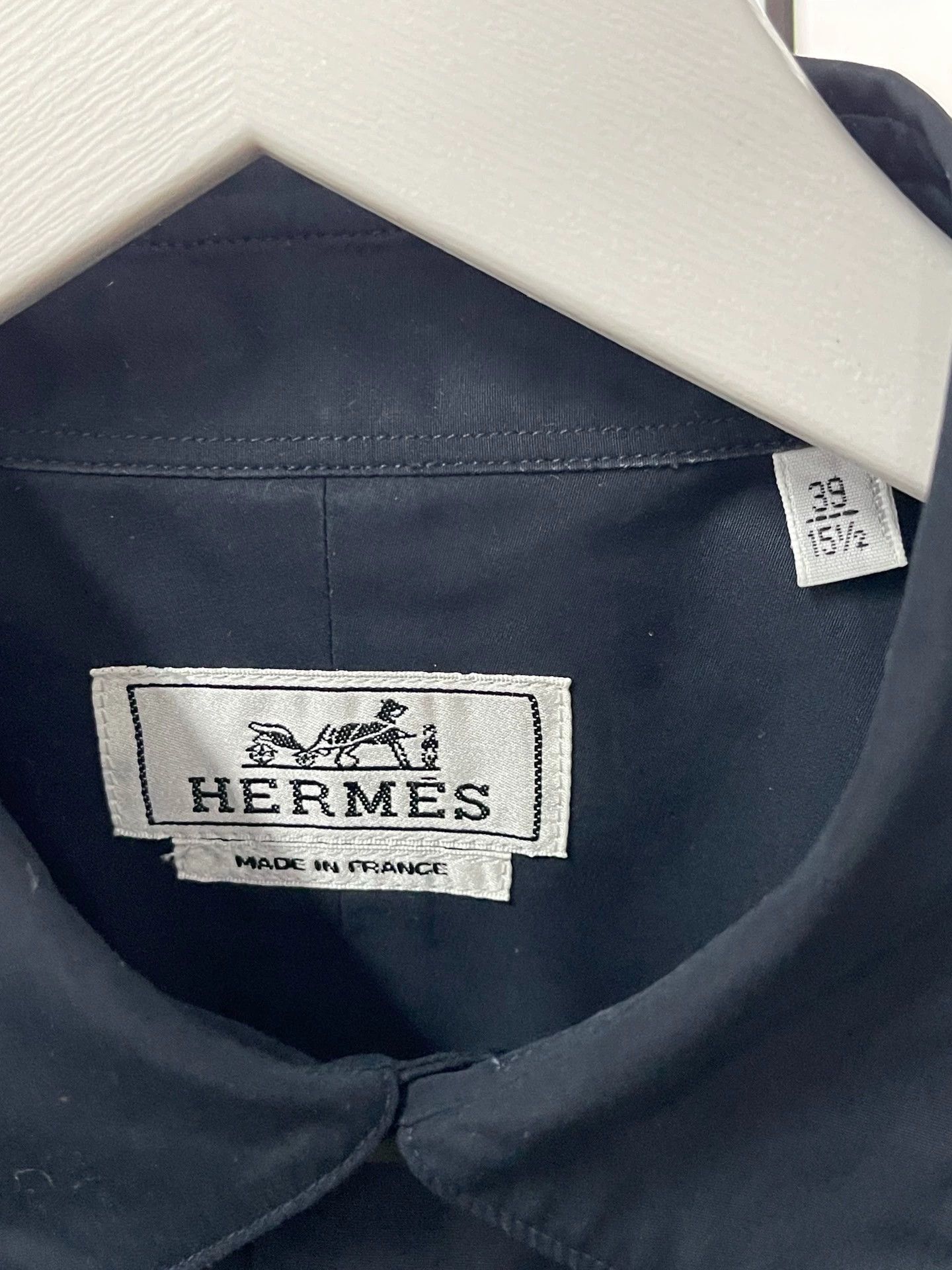 Hermes Hermes Multi-Pocket Shirt Size 39 - dmc Size US M / EU 48-50 / 2 - 6 Thumbnail