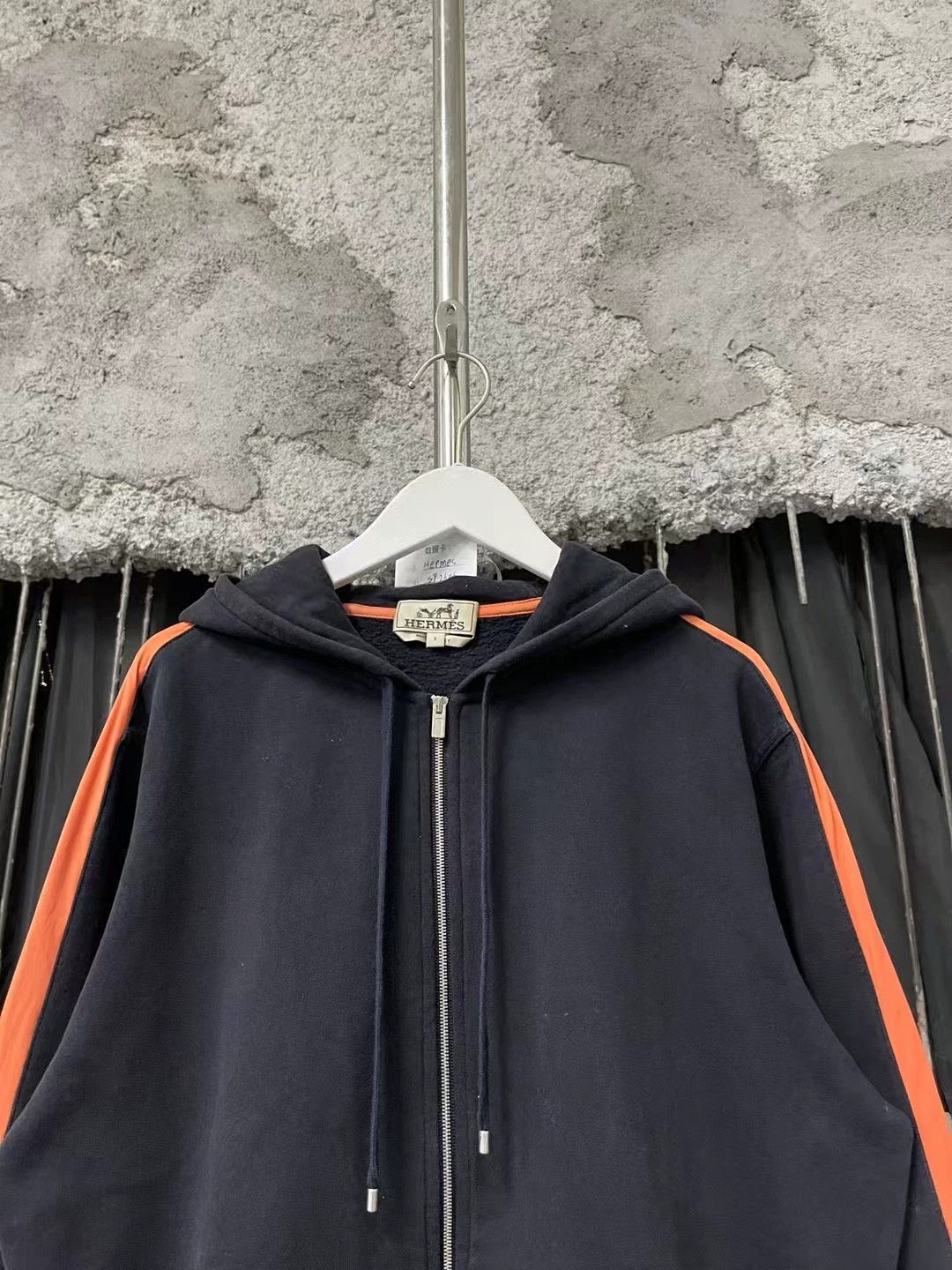 Hermes Hermes Zip Hooded Jacket - dmc Size US S / EU 44-46 / 1 - 3 Thumbnail