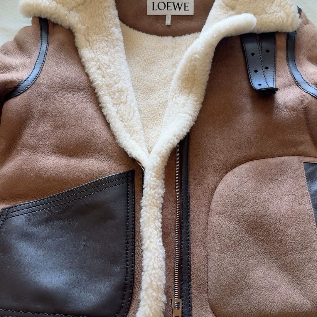 Loewe Loewe Shearling Jacket Size 36 - dmc Size US XS / EU 42 / 0 - 4 Thumbnail