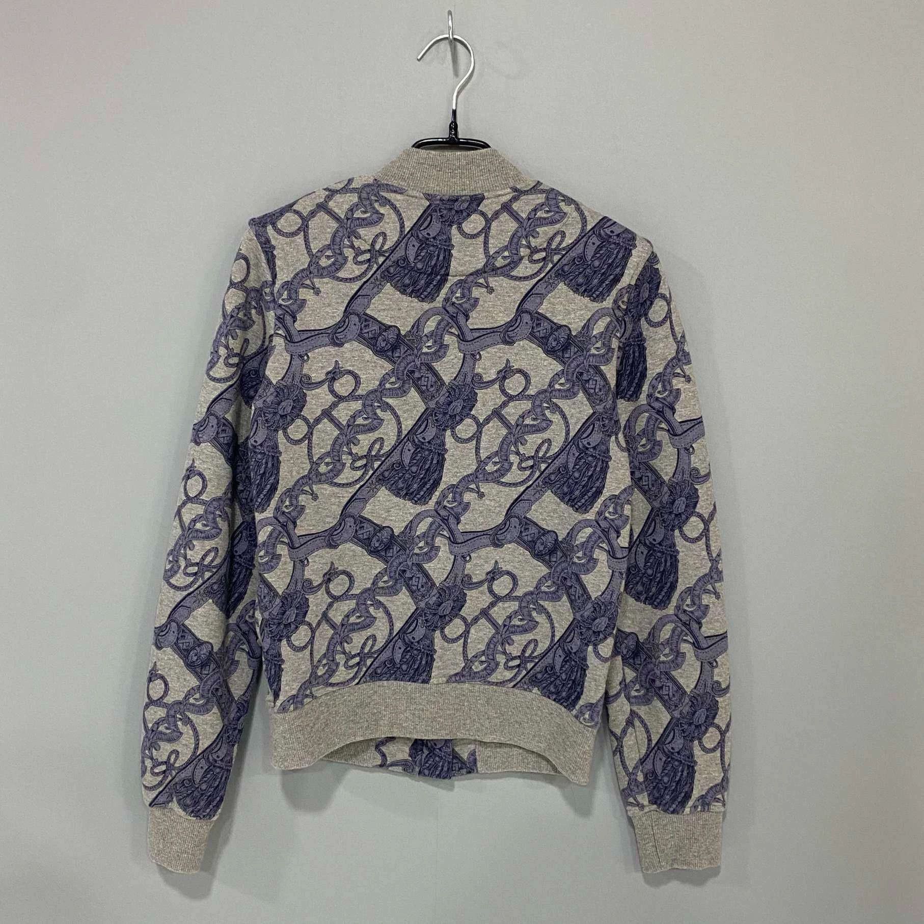 Hermes Wool Printed Zip Jacket - dmc