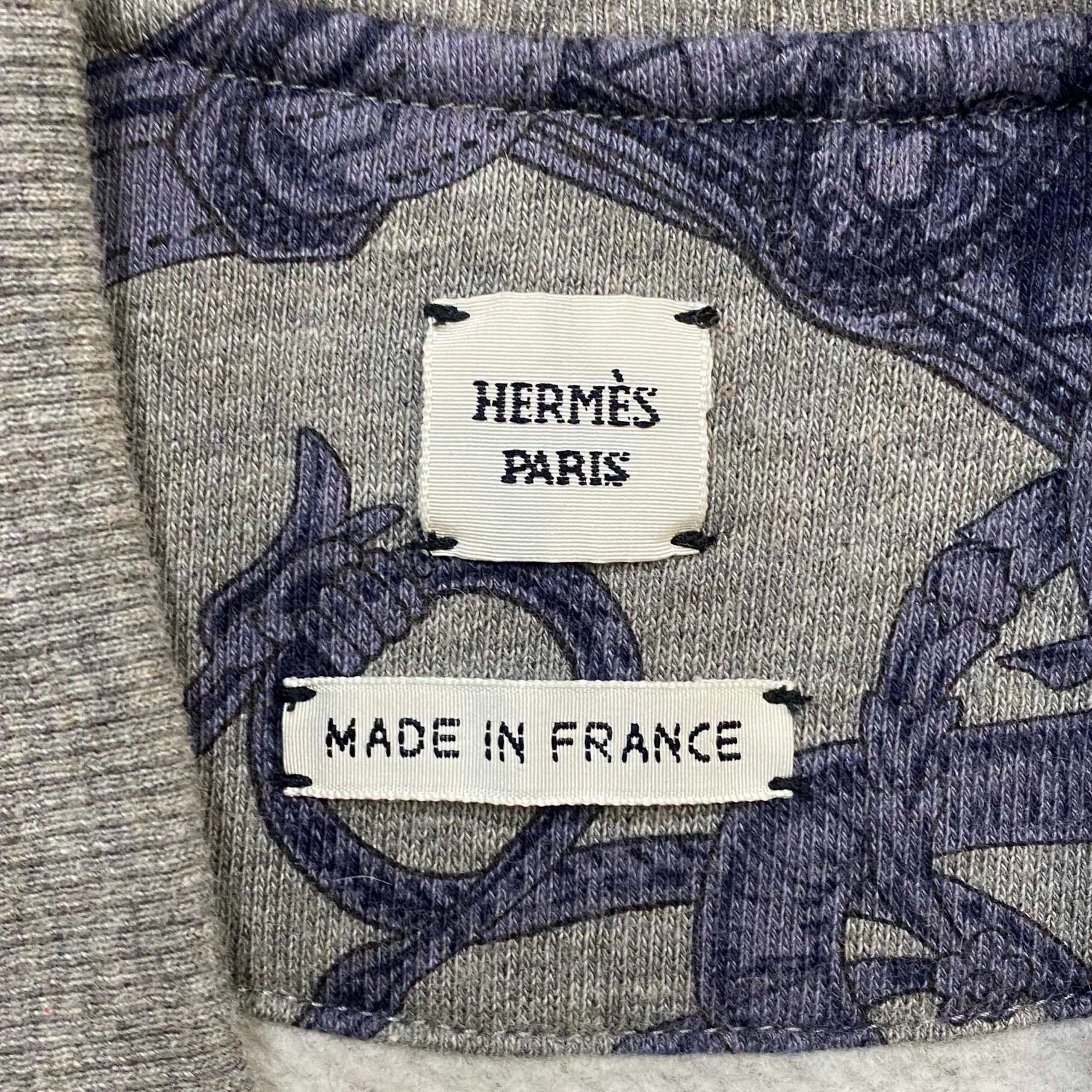 Hermes Wool Printed Zip Jacket - dmc